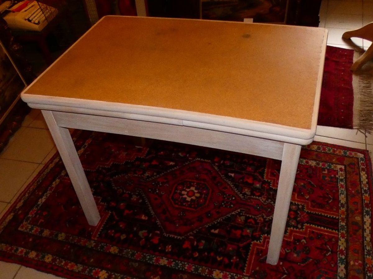 Beukenhouten Boerentafel. image 6