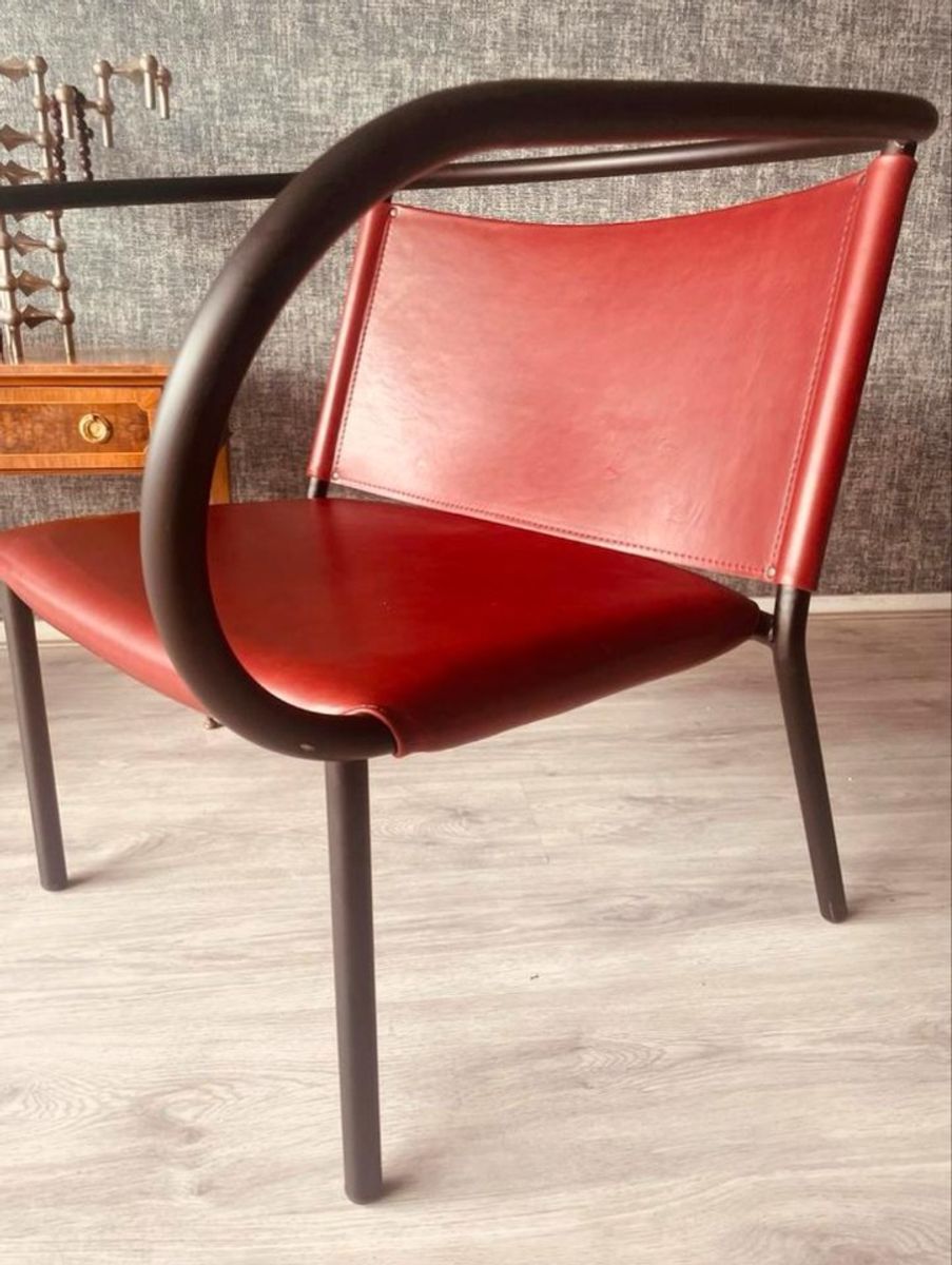 2x Danish Design- Afteroom Lounge Chair, Cognac Leather, Menu image 17