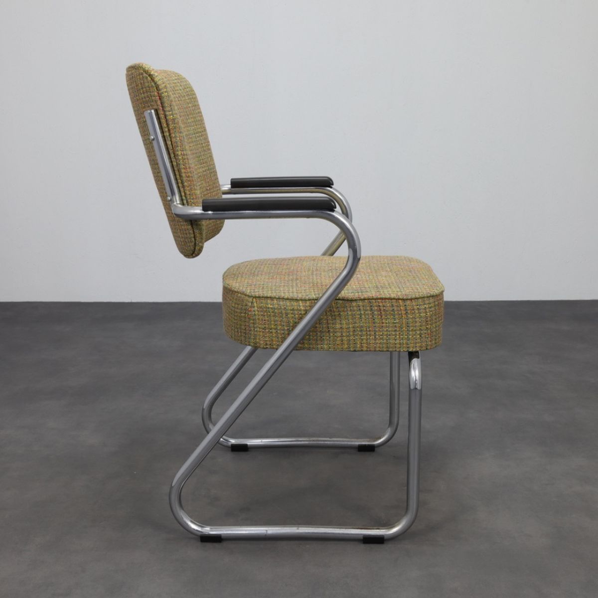 Tubular Frame Arm Chair 1960s image 3