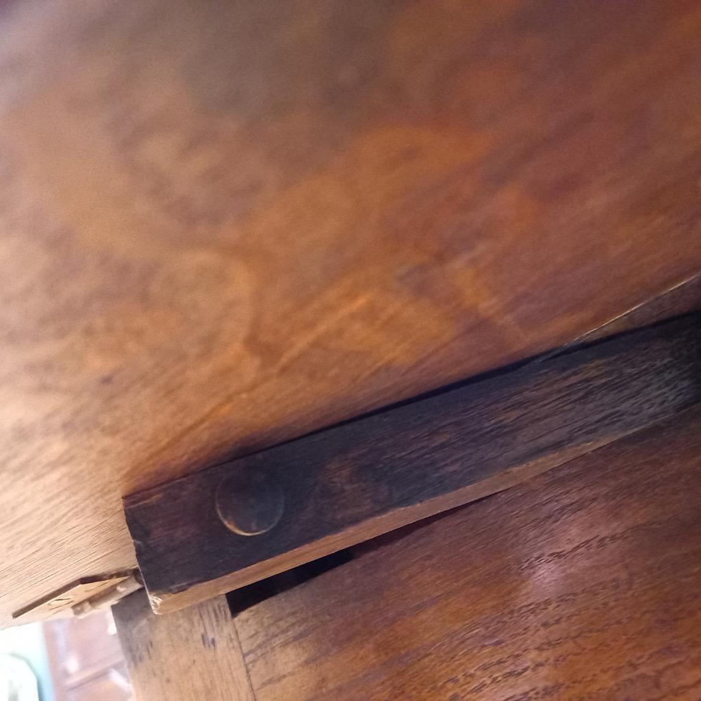 Antieke Drop Leaf Jointstool image 13