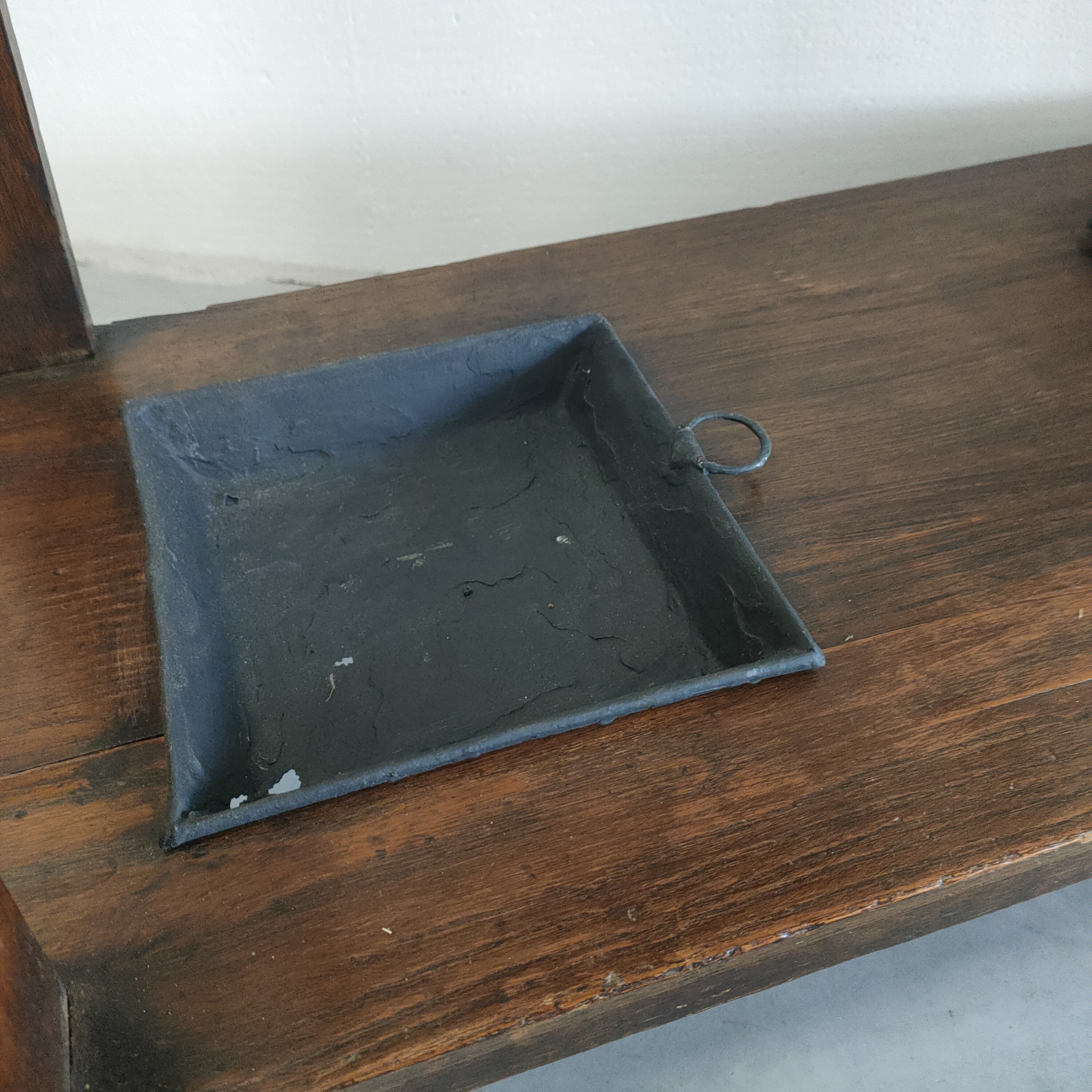 Antieke Arts & Crafts Halmeubel Kapstok (1908) image 16