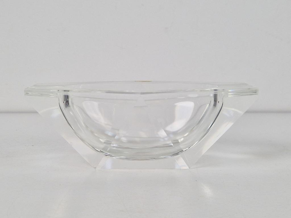 Vintage Val Saint Lambert Kristal Asbak Mid-Century ‘60 Glas image 3