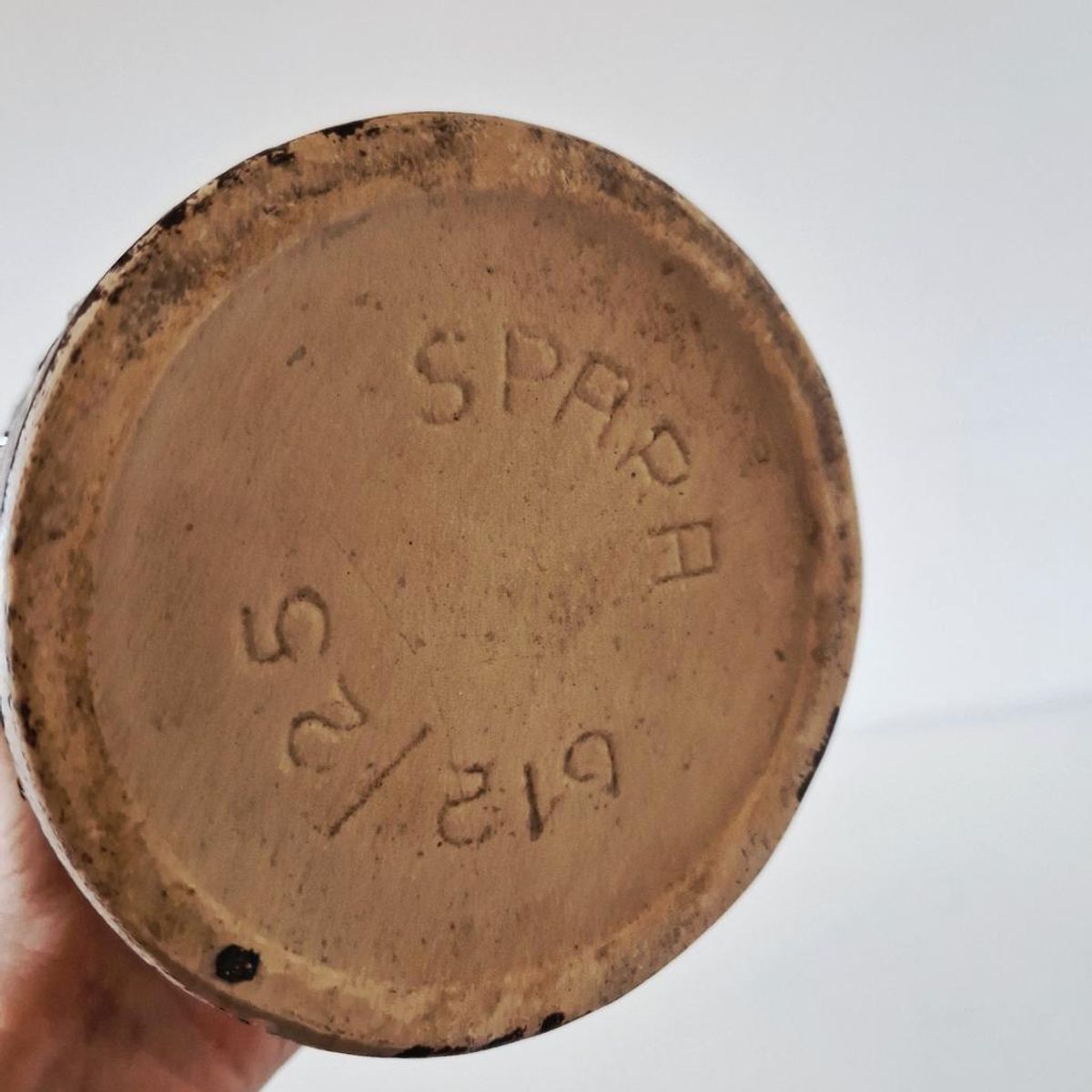 Vintage Vaas Spara Schiedam Keramieke Vaas image 3