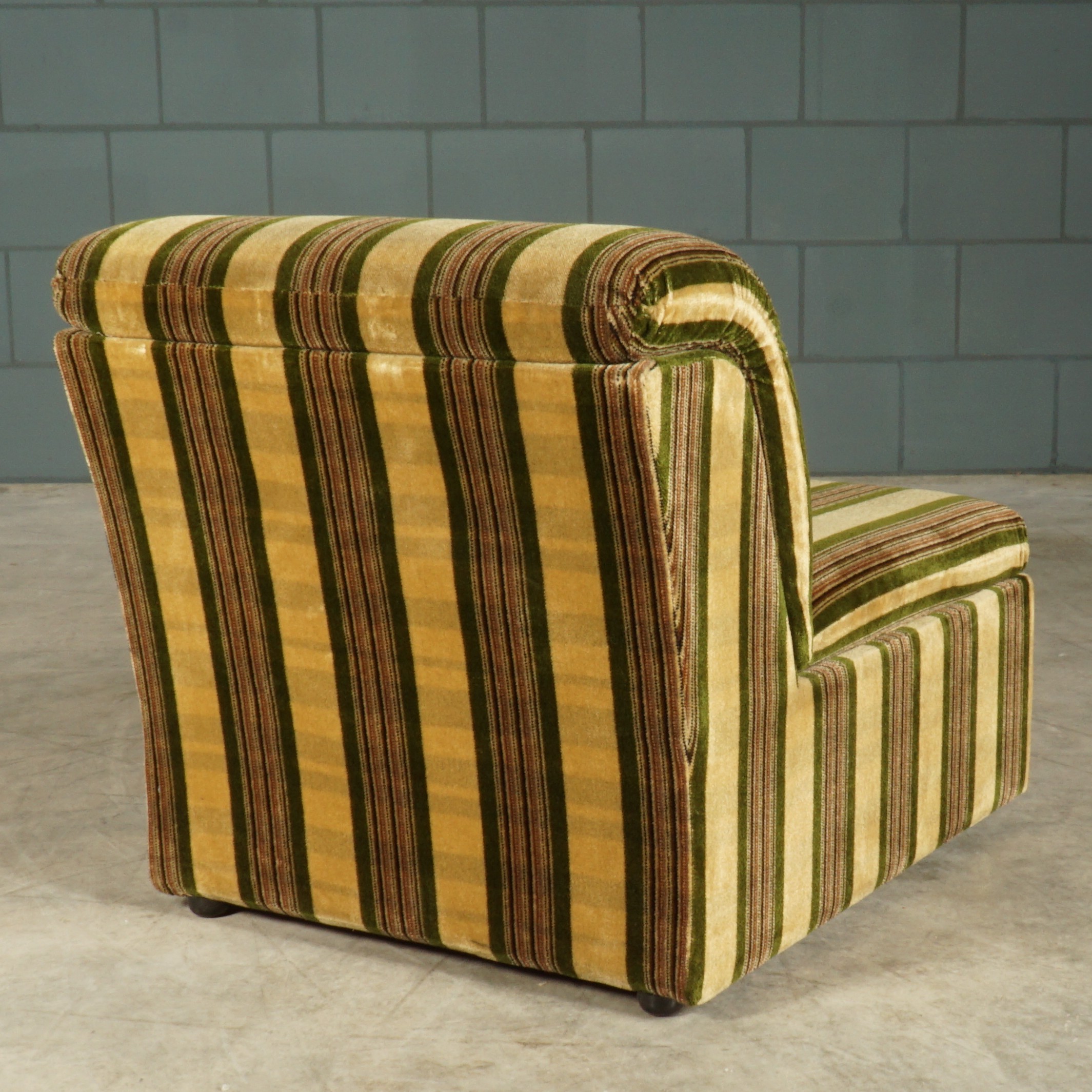 Midcentury Modulaire Zithoek/zitgroep – Velours – Jaren 70 image 8