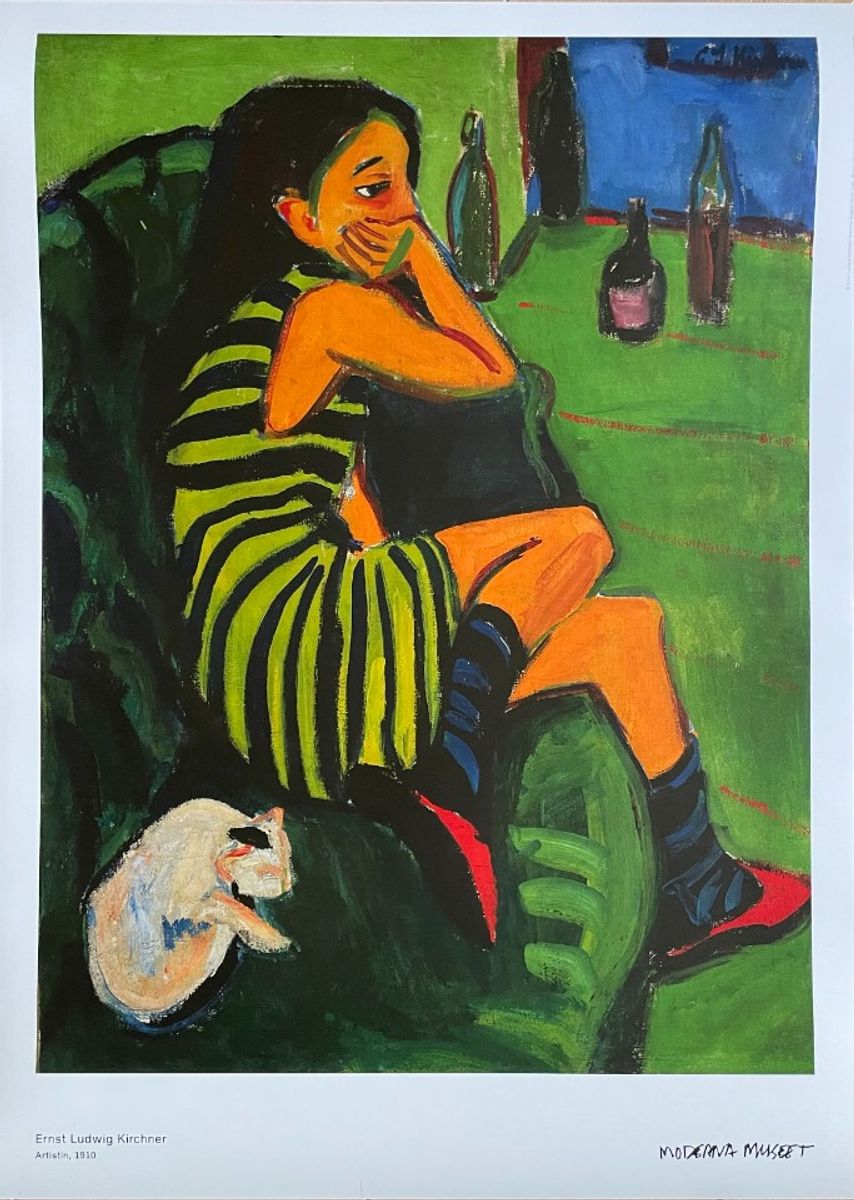 Ernst Ludwig Kirchner アートブック Poster Papier Meerkleurig bij Reliving