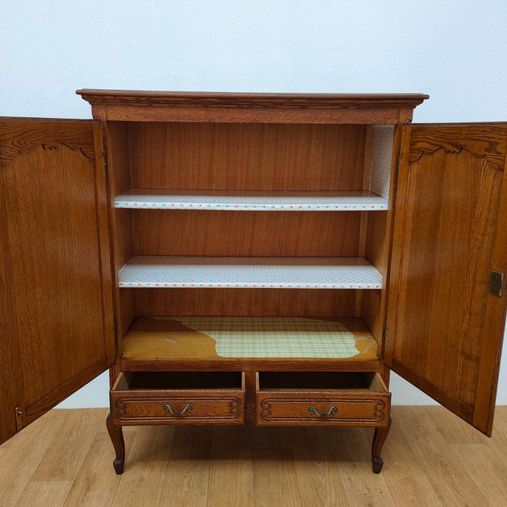 Brocante Landelijke Queen Ann Barkast Wandkast Buffetkast Ladekast 309 image 6
