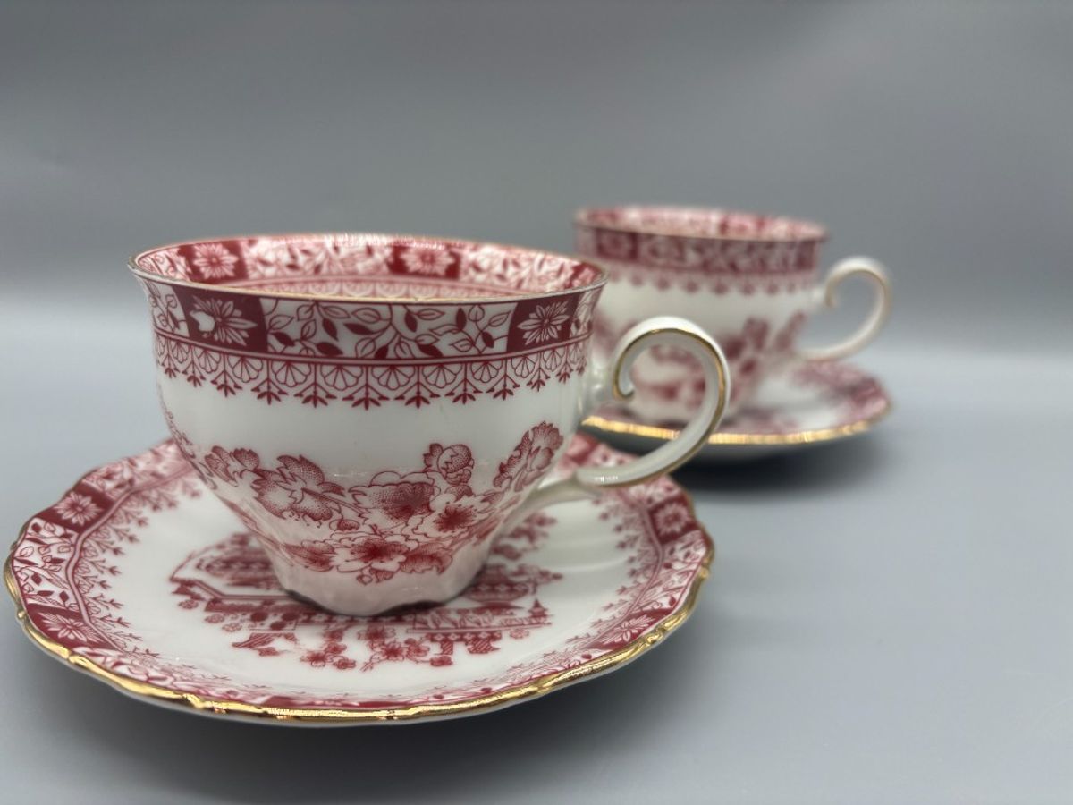 Seltmann Weiden Theresia Rood Kop En Schotels 4 Delige Set image 5