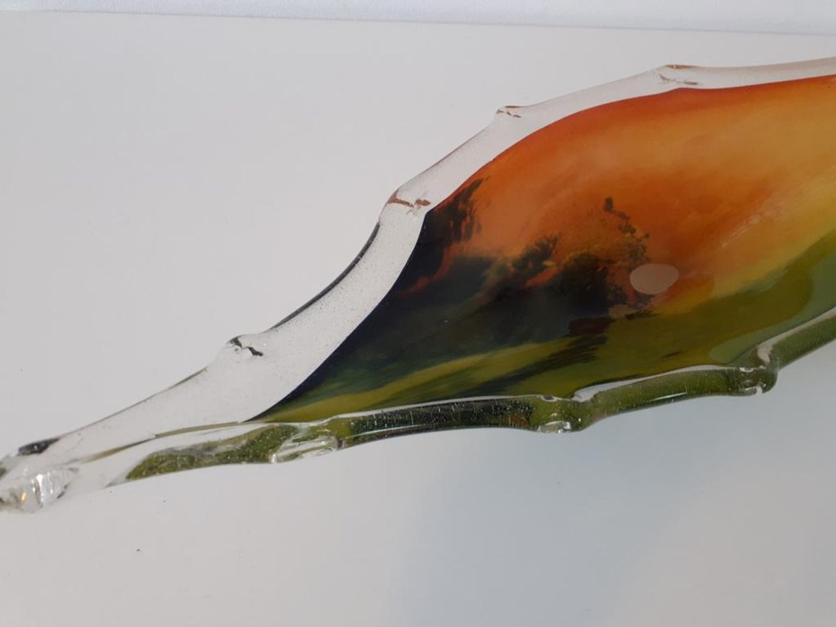 * Vintage Schaal Mondgeblazen Murano ? Fruitschaal image 7