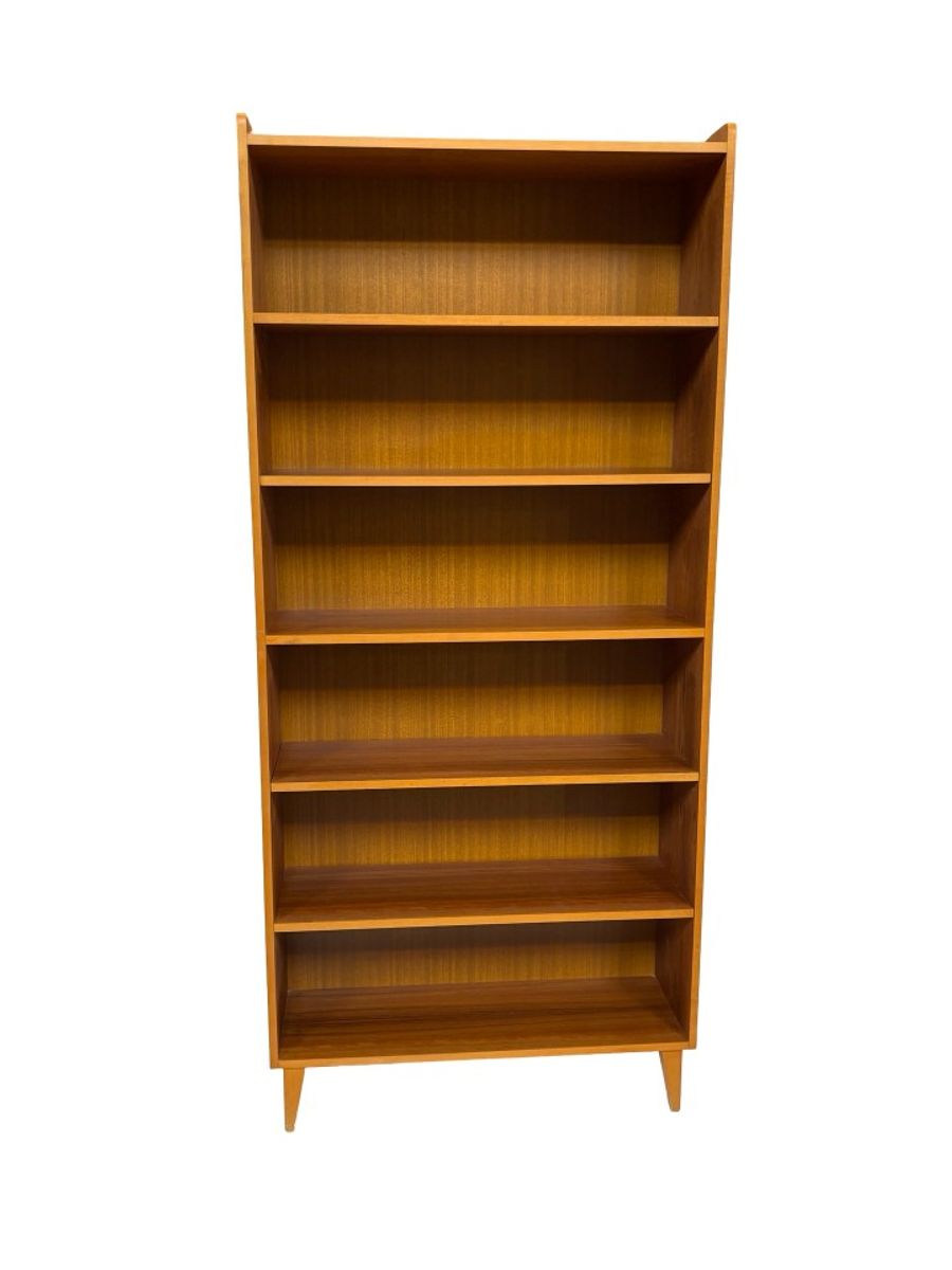 Vintage Teakhouten Boekenkast Deens Design Jaren 60 image 11
