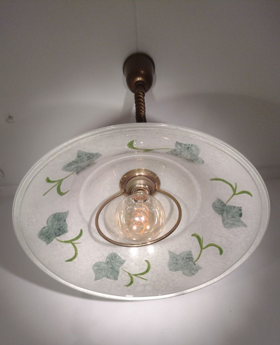 Vintage Verstelbare Hanglamp Jaren 80 image 4