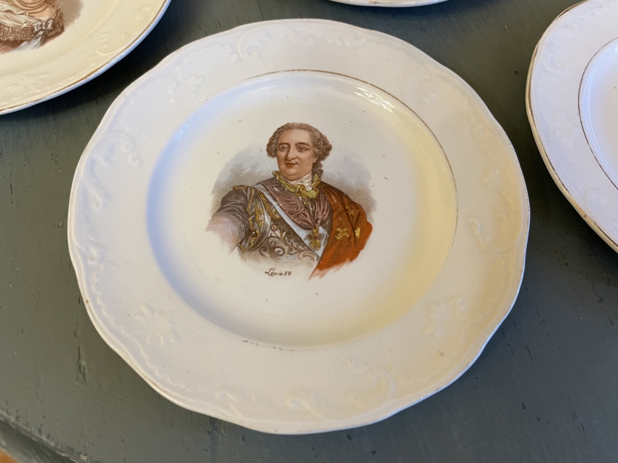 14x Gebaksschotels Schotels Van Franse Klassieke Aristocraten Antiek image 3