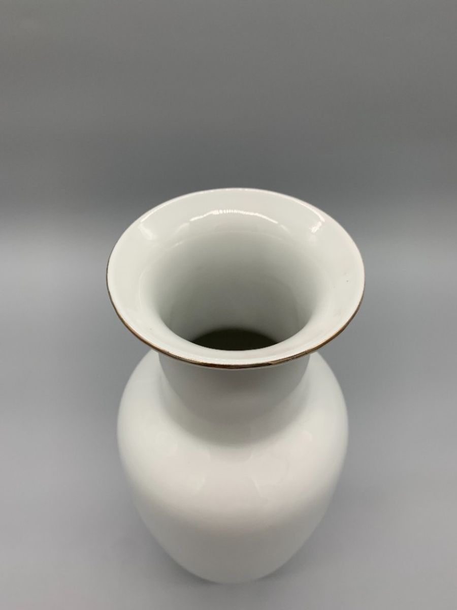 Grote Witte Japanse Vaas Pauwen image 5