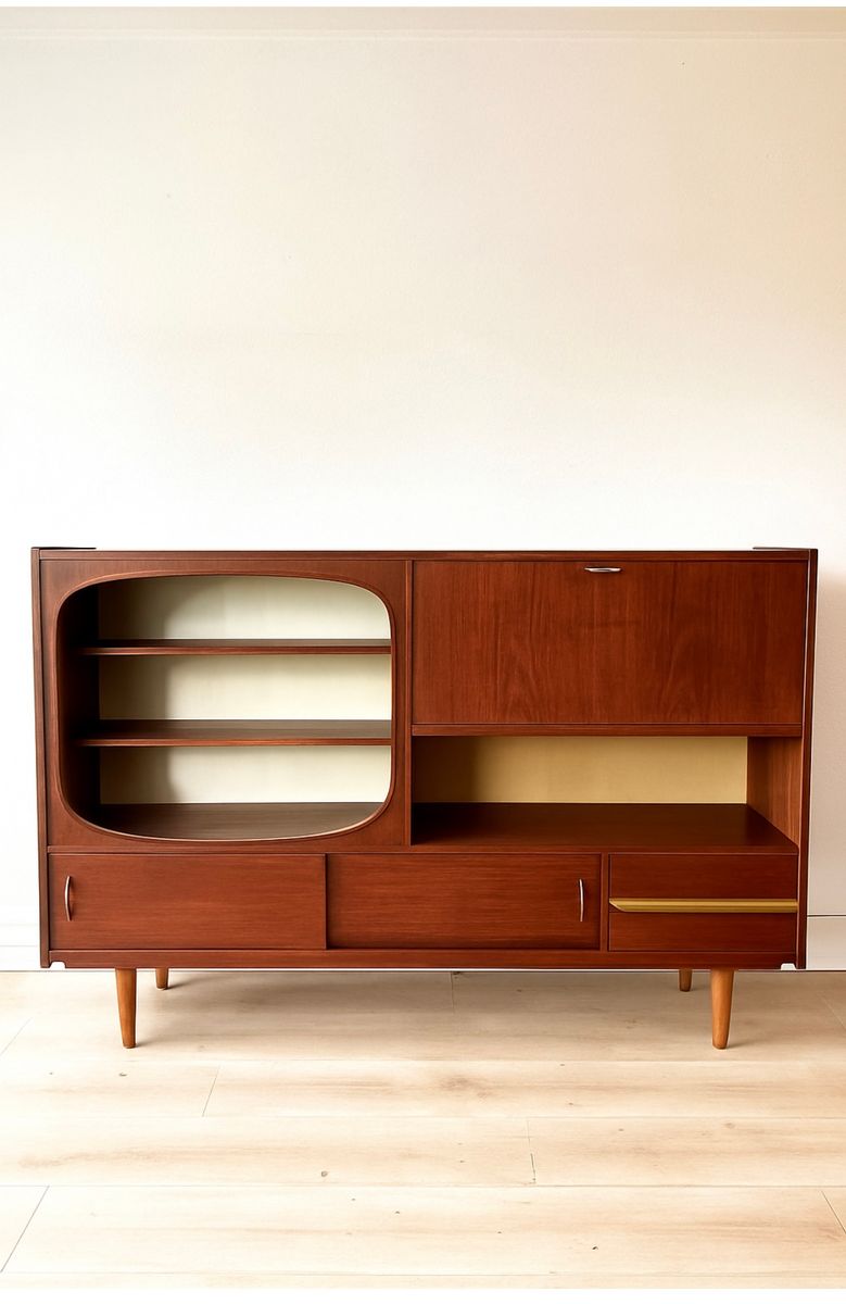 Mooie Retro Wandkast image 5