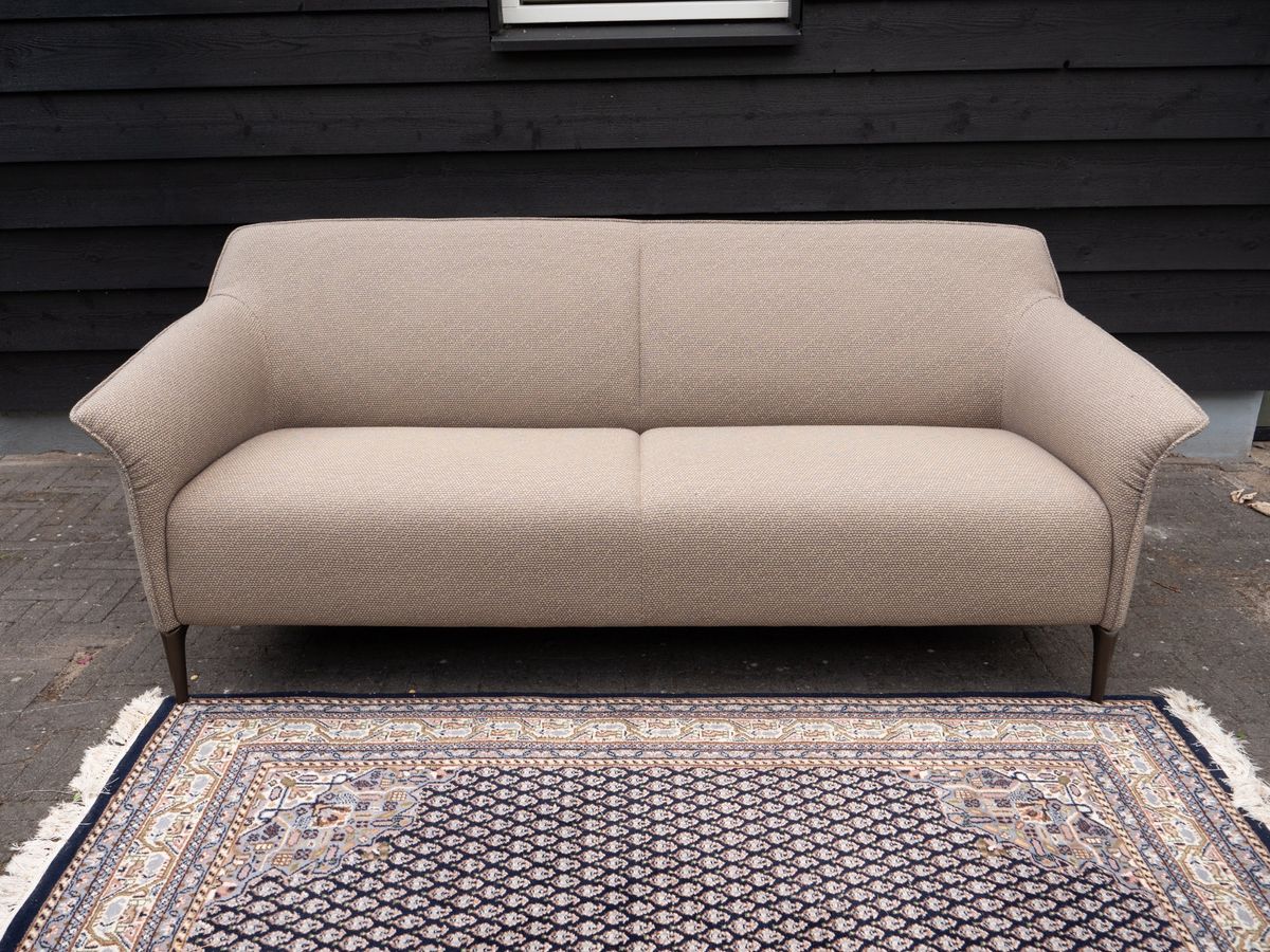 Leolux Mayon | 3-zits Designer Bank | Groen, Beige, Gemeleerd image 3