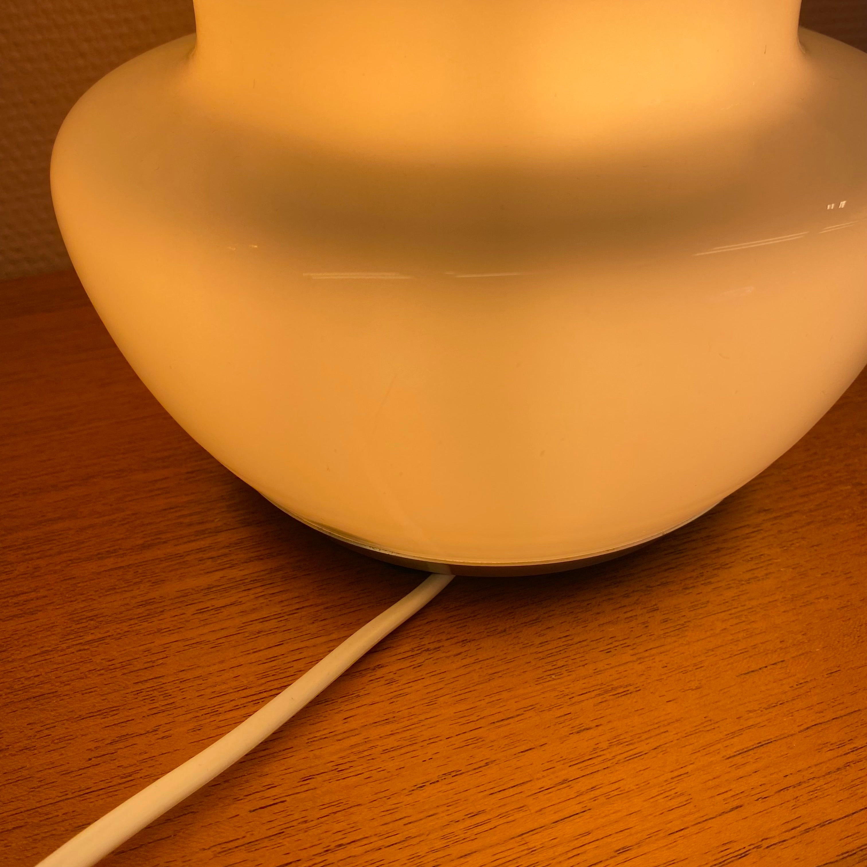 Italian Murano Opal Glass Table Light image 8