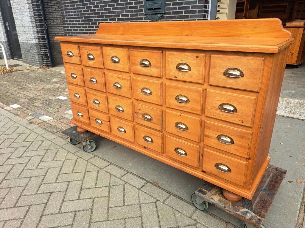 Hand Gemaakte Grenen Ladekast 24 Lades image 18