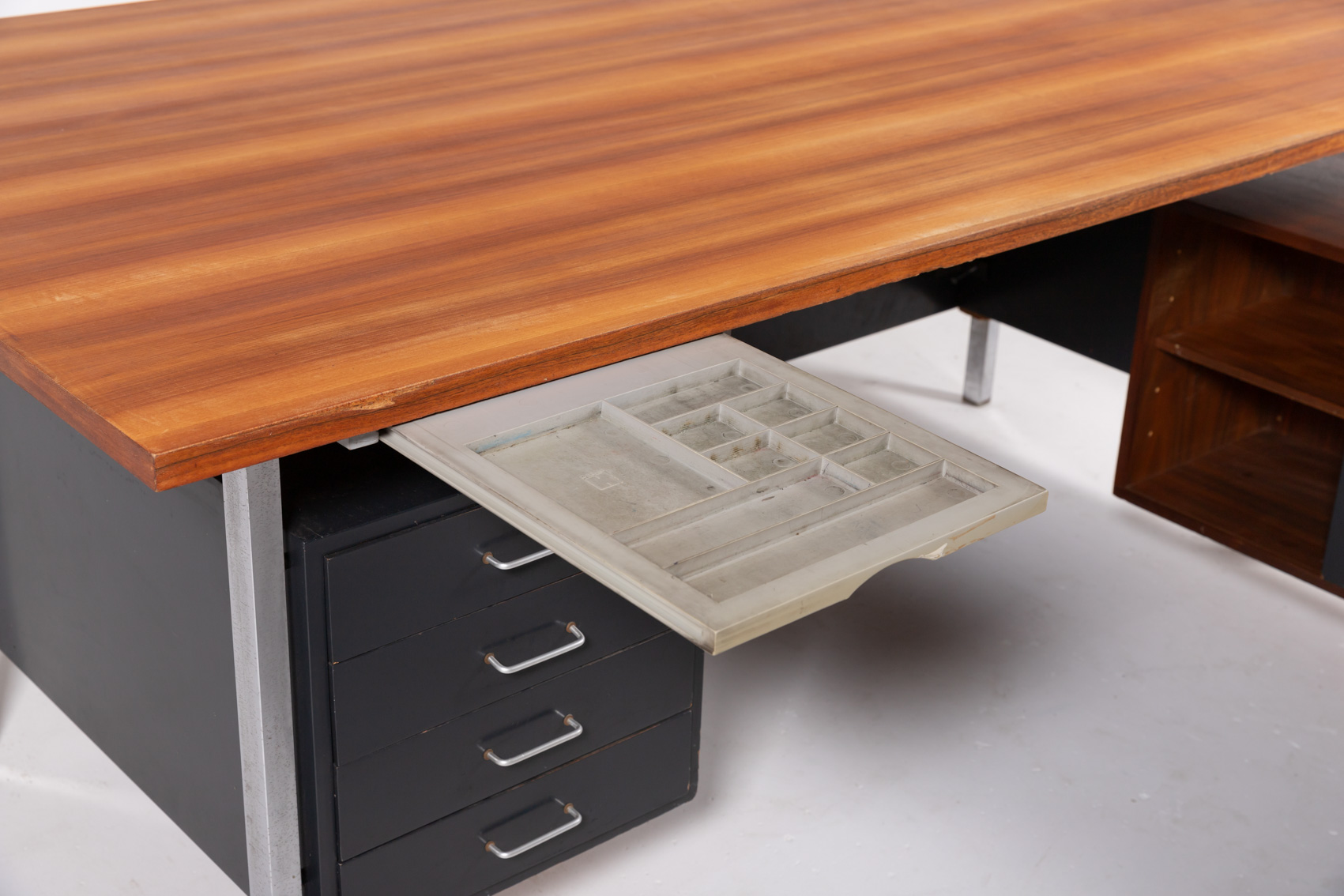 Executive Desk By Herbert Hirche For Holzäpfel, 1950’S Germany image 5