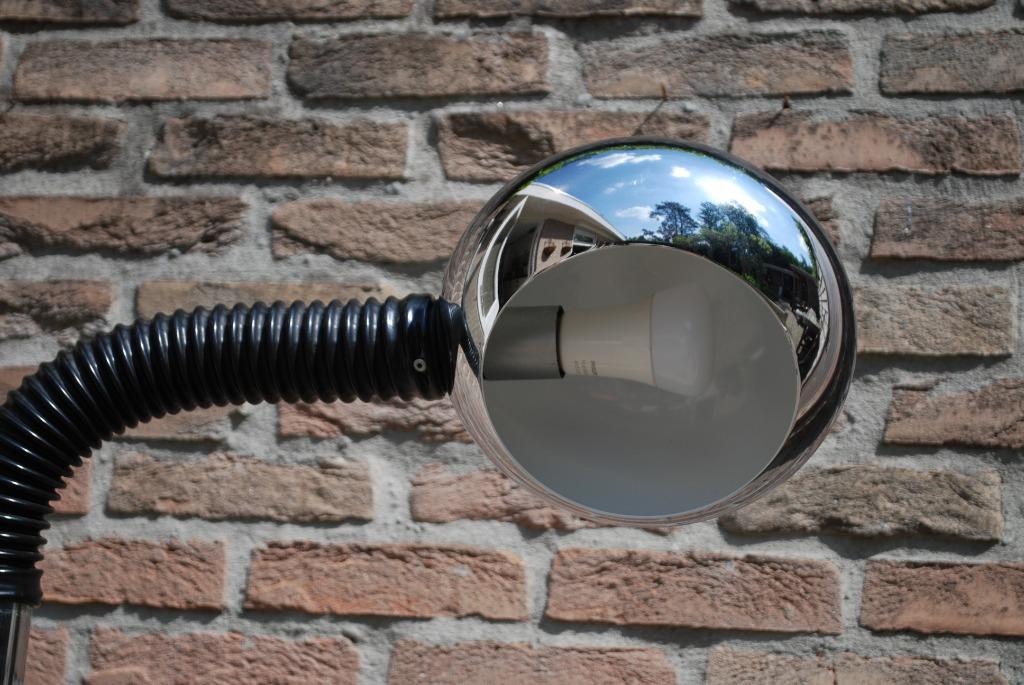 Staande Vloerlamp Jaren '70 Chrome image 13