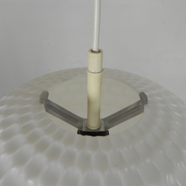 Vintage Hanglamp Aloys F. Gangkofner Voor Erco, Kunststof Bol image 3