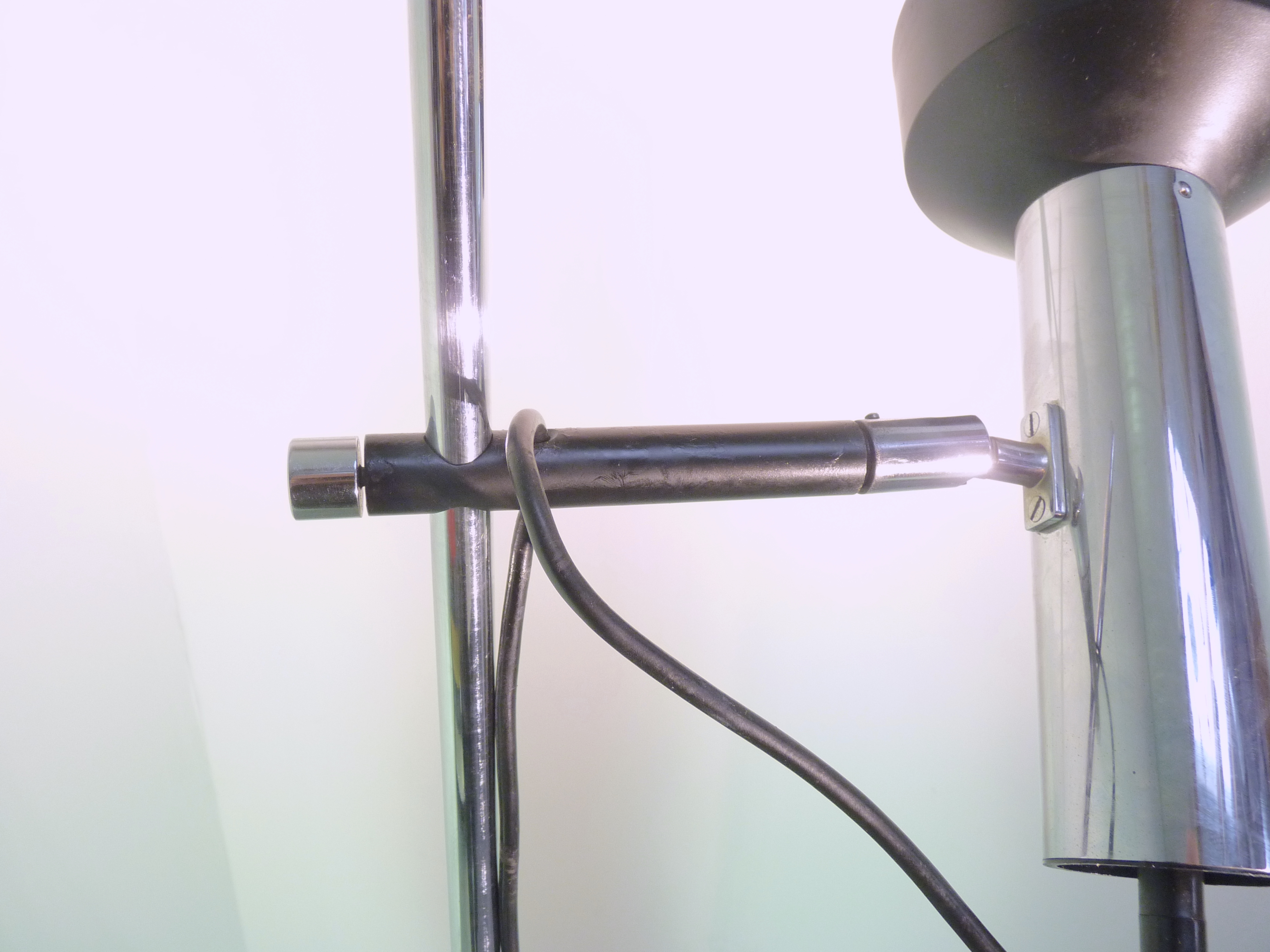 Chrome Floor Lamp By Hustadt Leuchten, 1970S image 9
