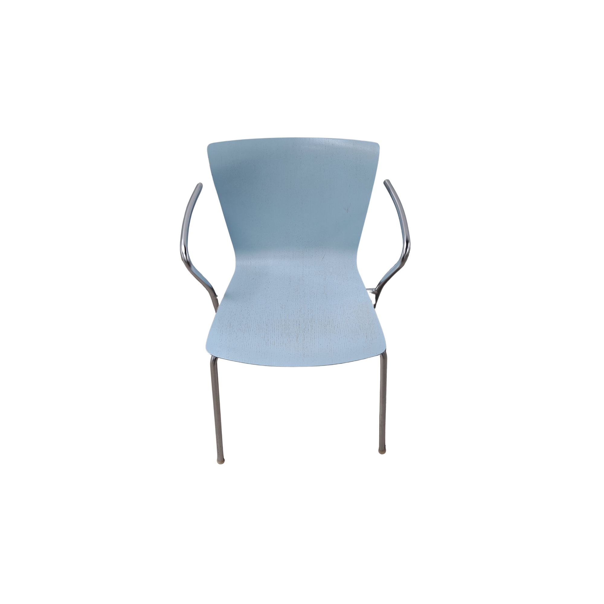 Fritz Hansen Stapelbare Stoelen - Lichtblauw image 2