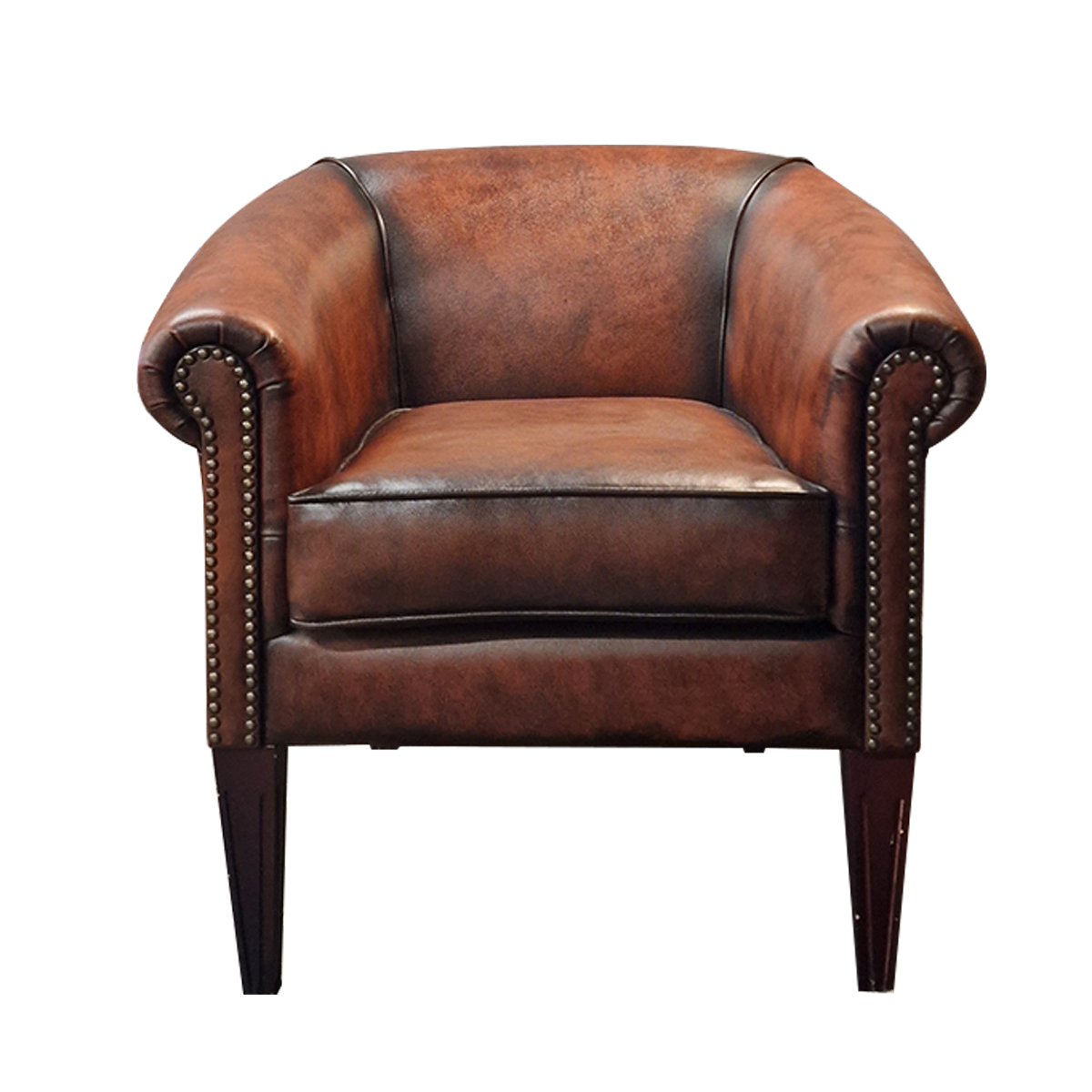 Chesterfield Club Chair - Antiek Bruin image 2