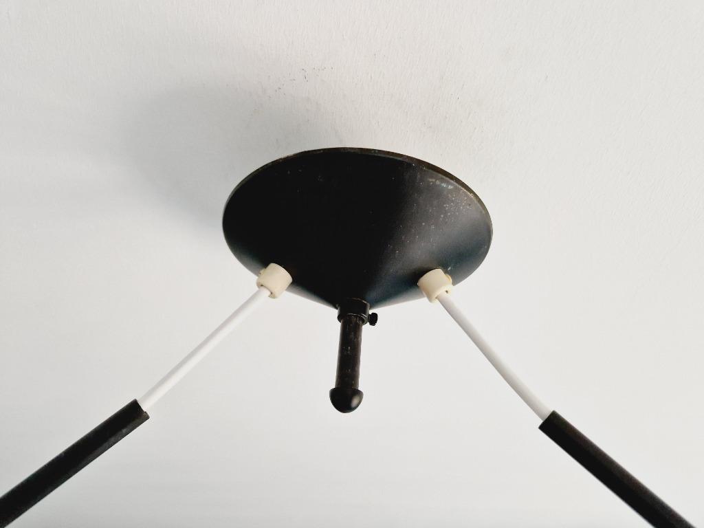 Scandinavisch Amethistglas Met Dubbele Ophanging, 1960 image 12
