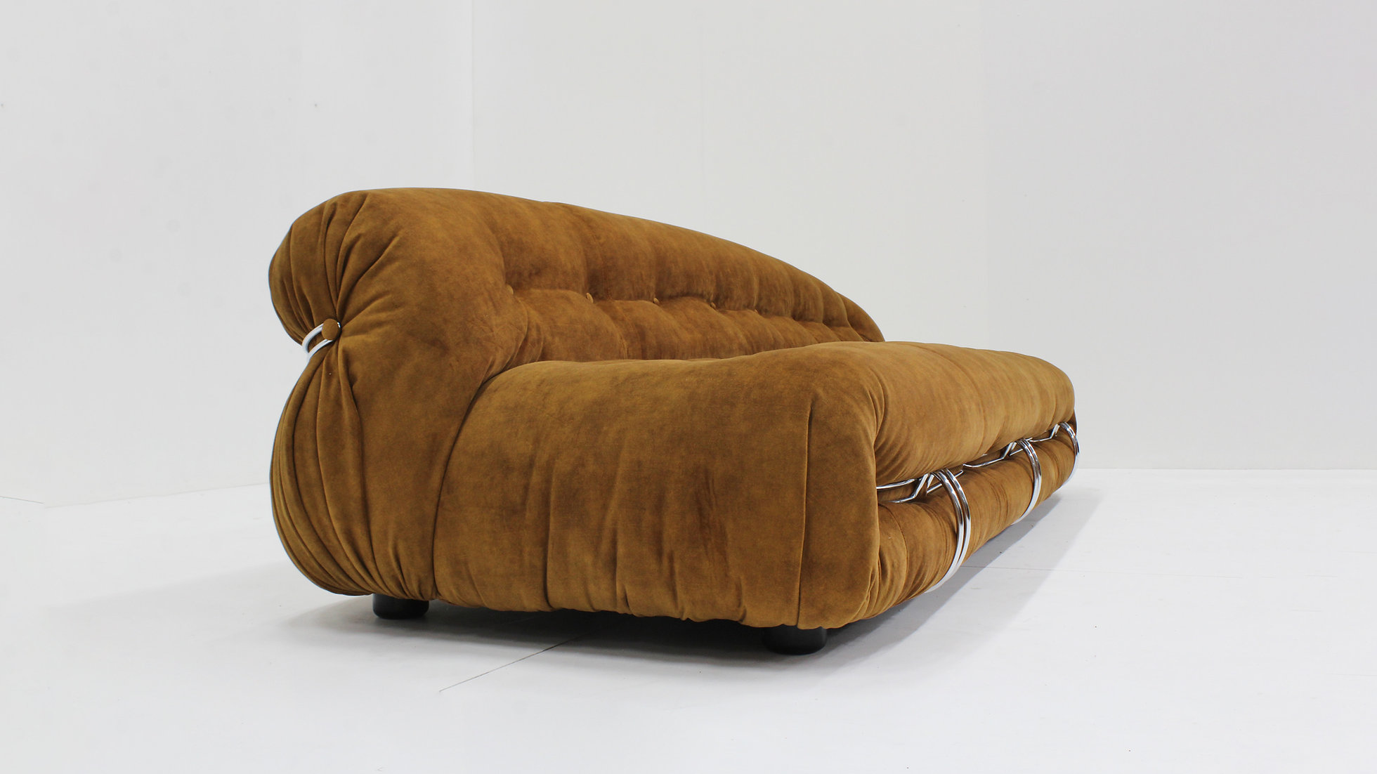 Vintage Soriana Sofa By Afra And Tobia Scarpa For Cassina 1970s image 9