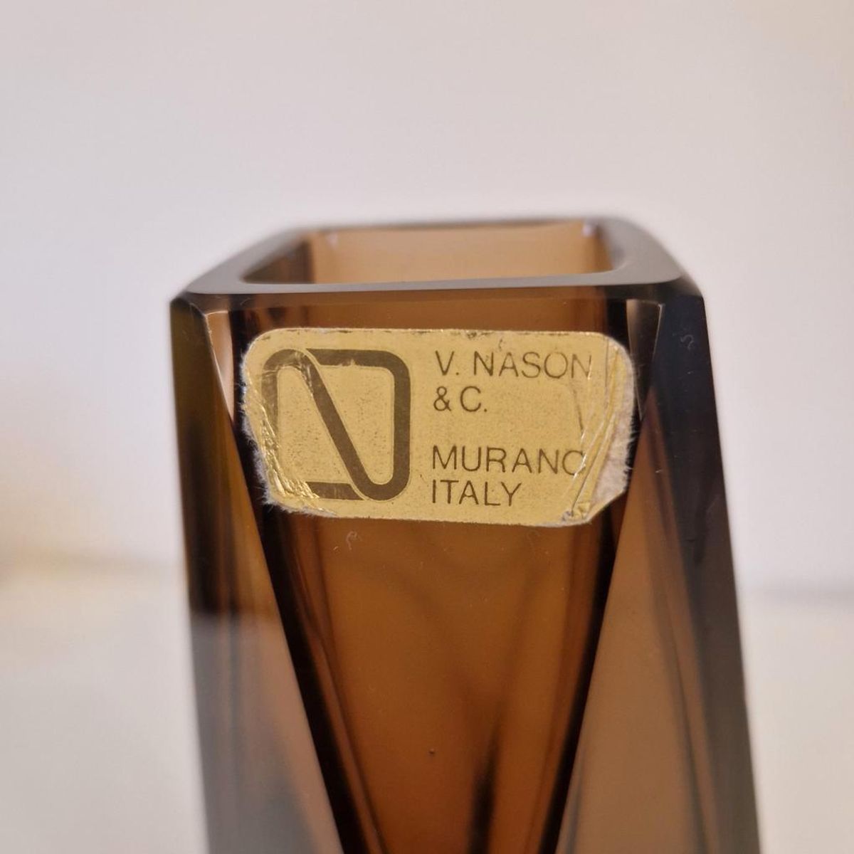 Vintage Murano Vaas V Nason & C image 8