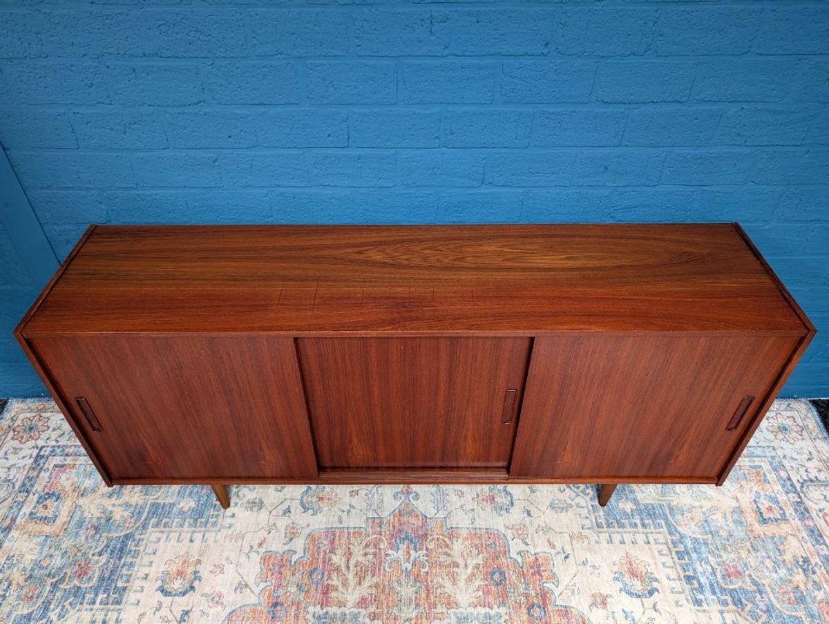 Vintage Lowboard Uit De Jaren 60, Deens Midcentury Dressoir image 3