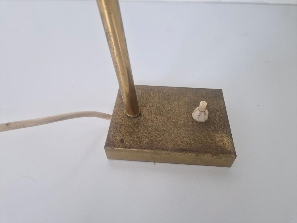 Vintage Messing Design Bureaulamp Jaren 60. image 11