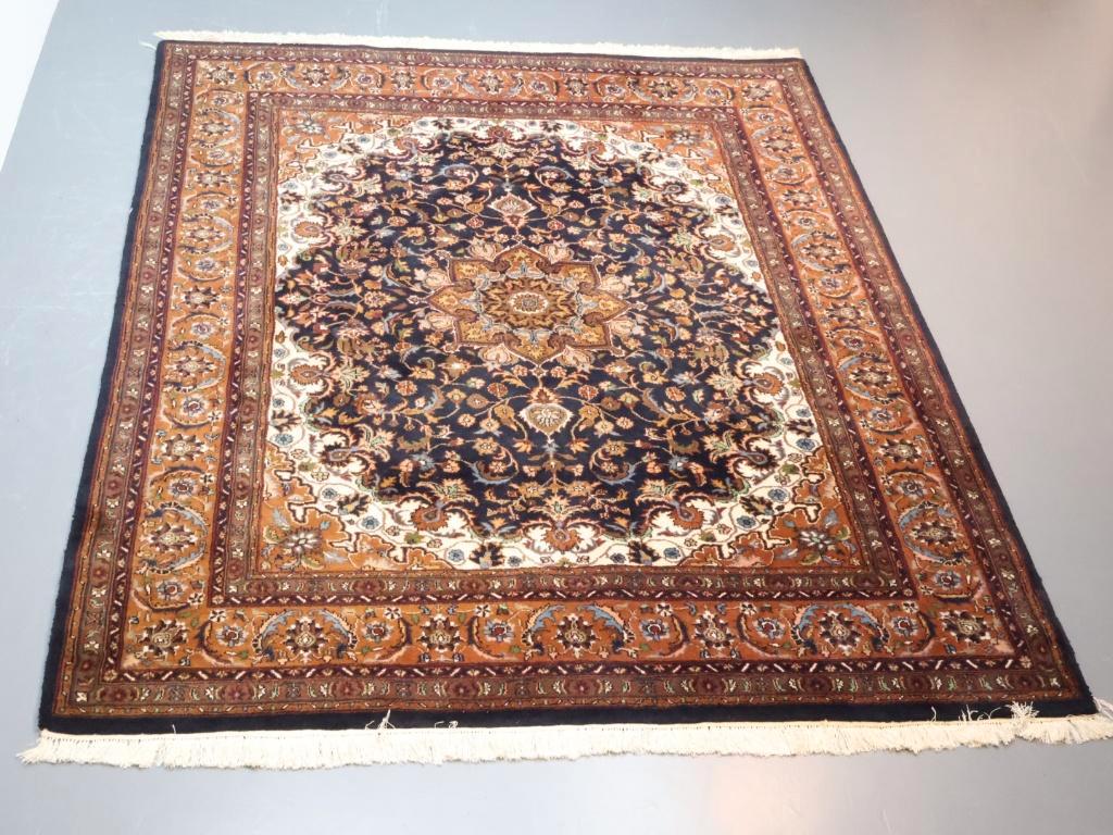 Vintage Tapijt | Wol | Kirman | 248x200 image 7