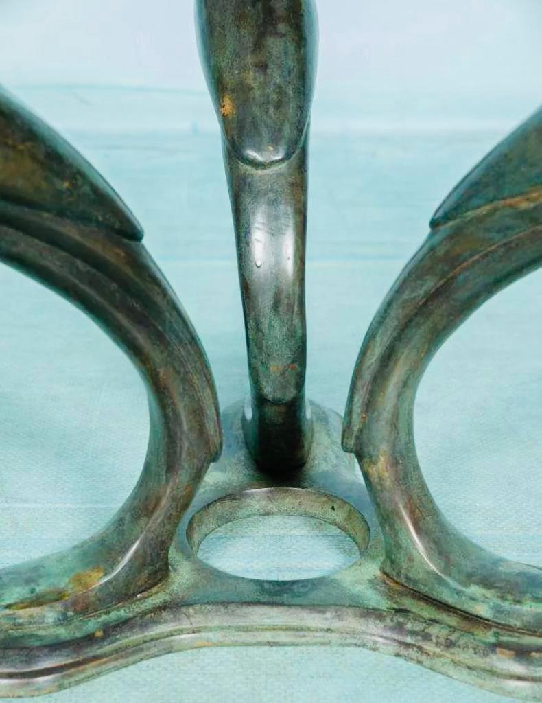 Hollywood Regency (salon-)tafel. Design Willy Darp. image 8