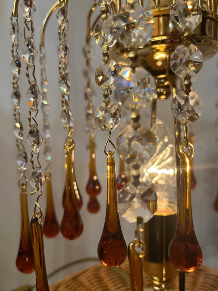 Teardrop Tafellampen Gefumeerd Rook Murano Hollywood image 6