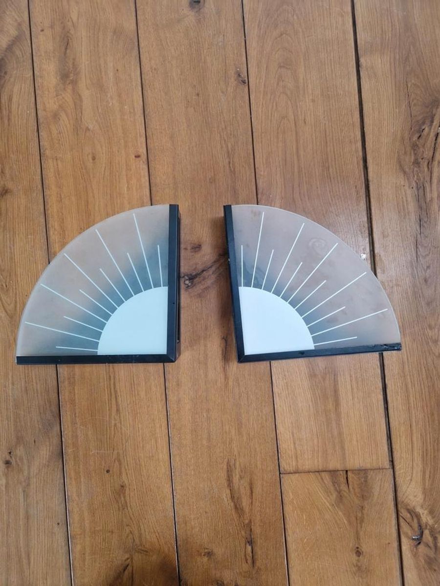 Art Deco Revival Postmoderne Wandlampen Design. image 3