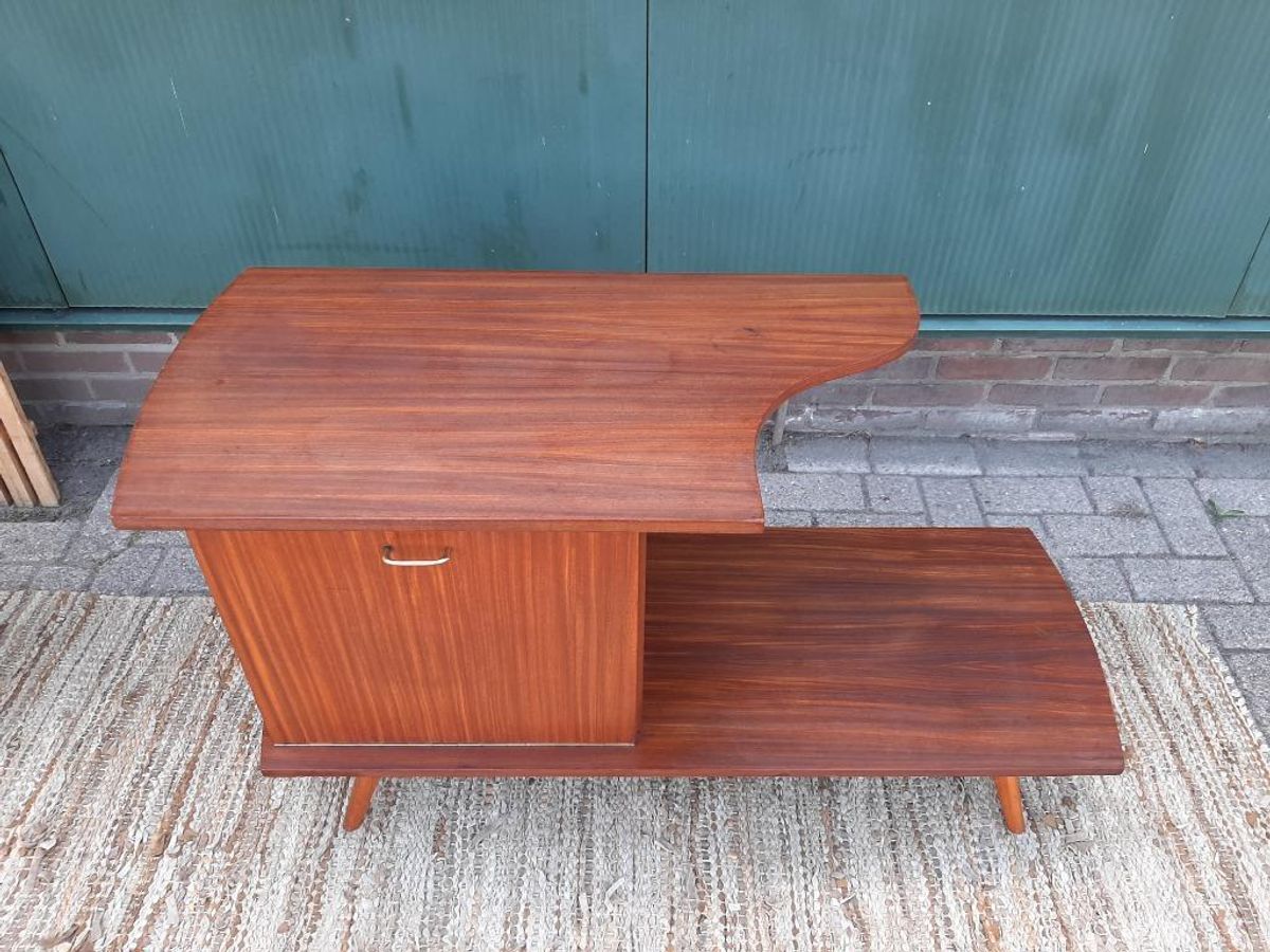 Retro Audiomeubel Vintage Kastje Deens Design Audiokastje 60 image 12