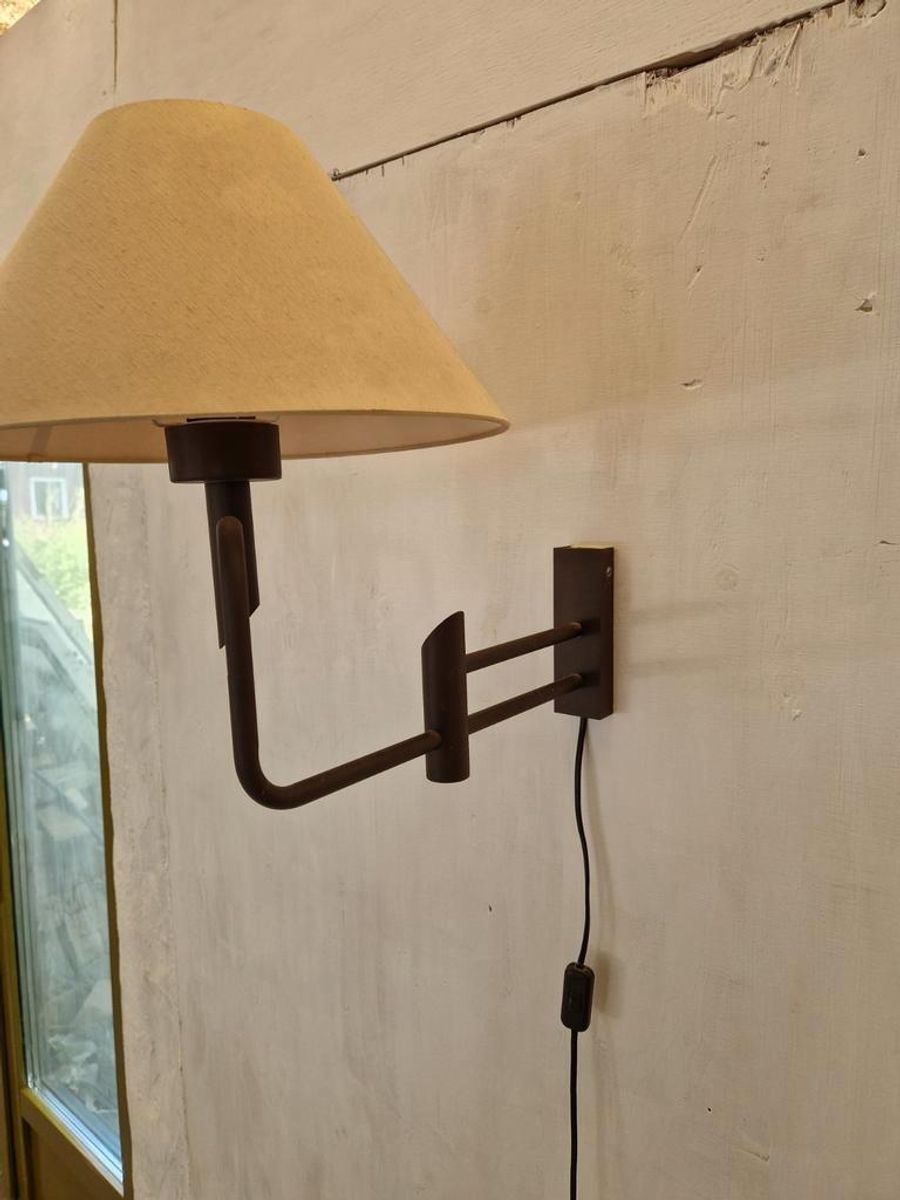 Vintage Dijkstra Uitklapbare Wandlamp Design image 2