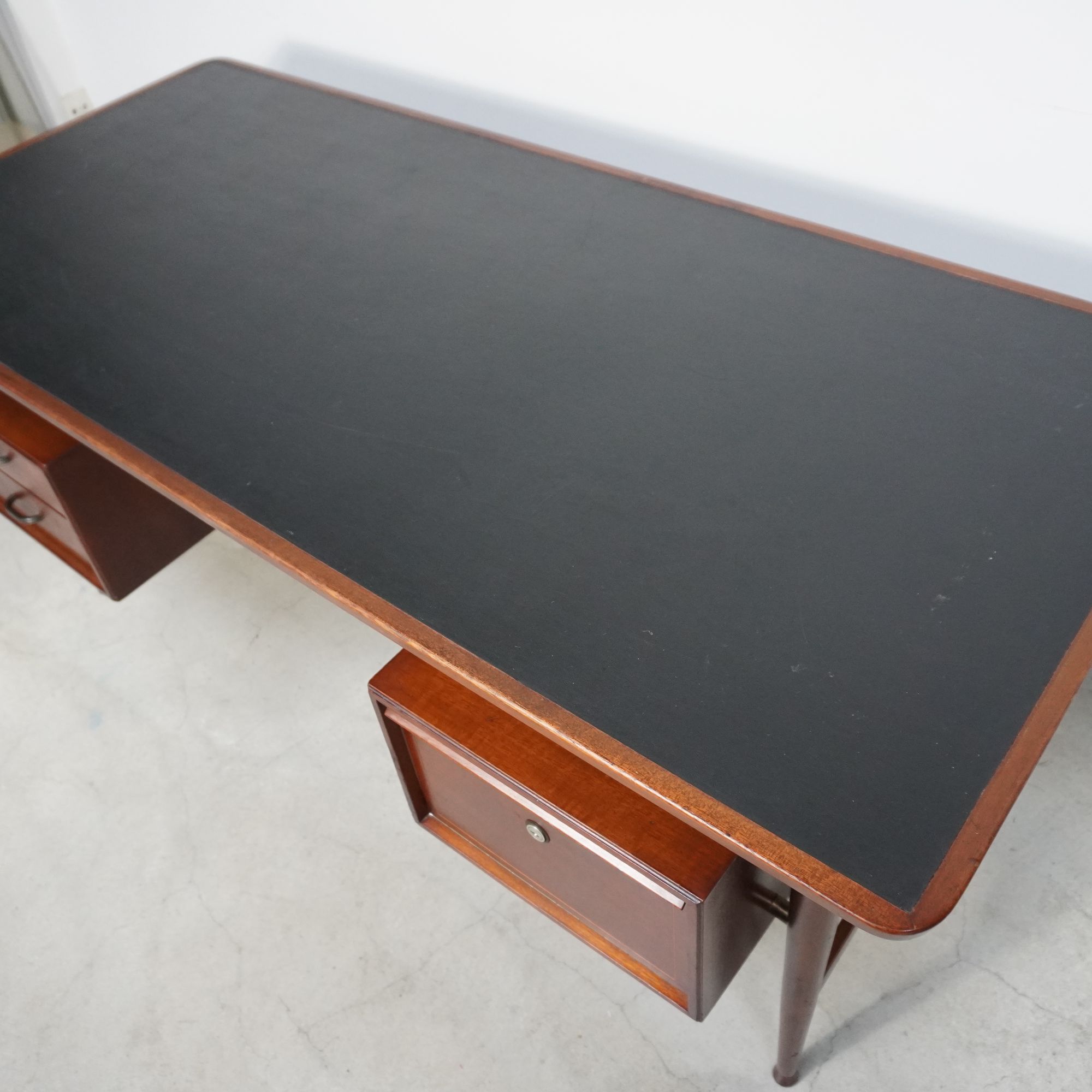 Teak Executive Desk By Formule Meubelen, 1960s image 5