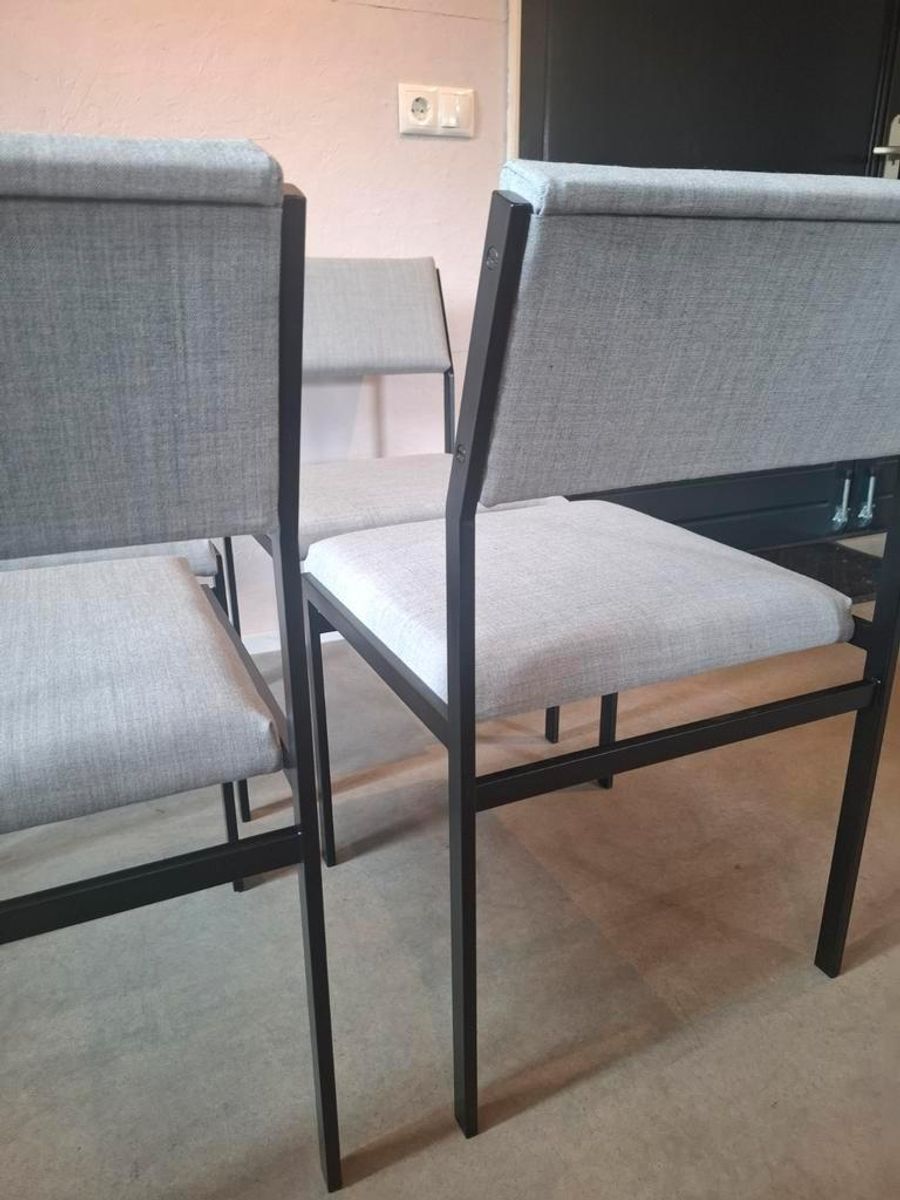 4 Vintage Pastoe Sm07 Eetkamerstoelen image 5