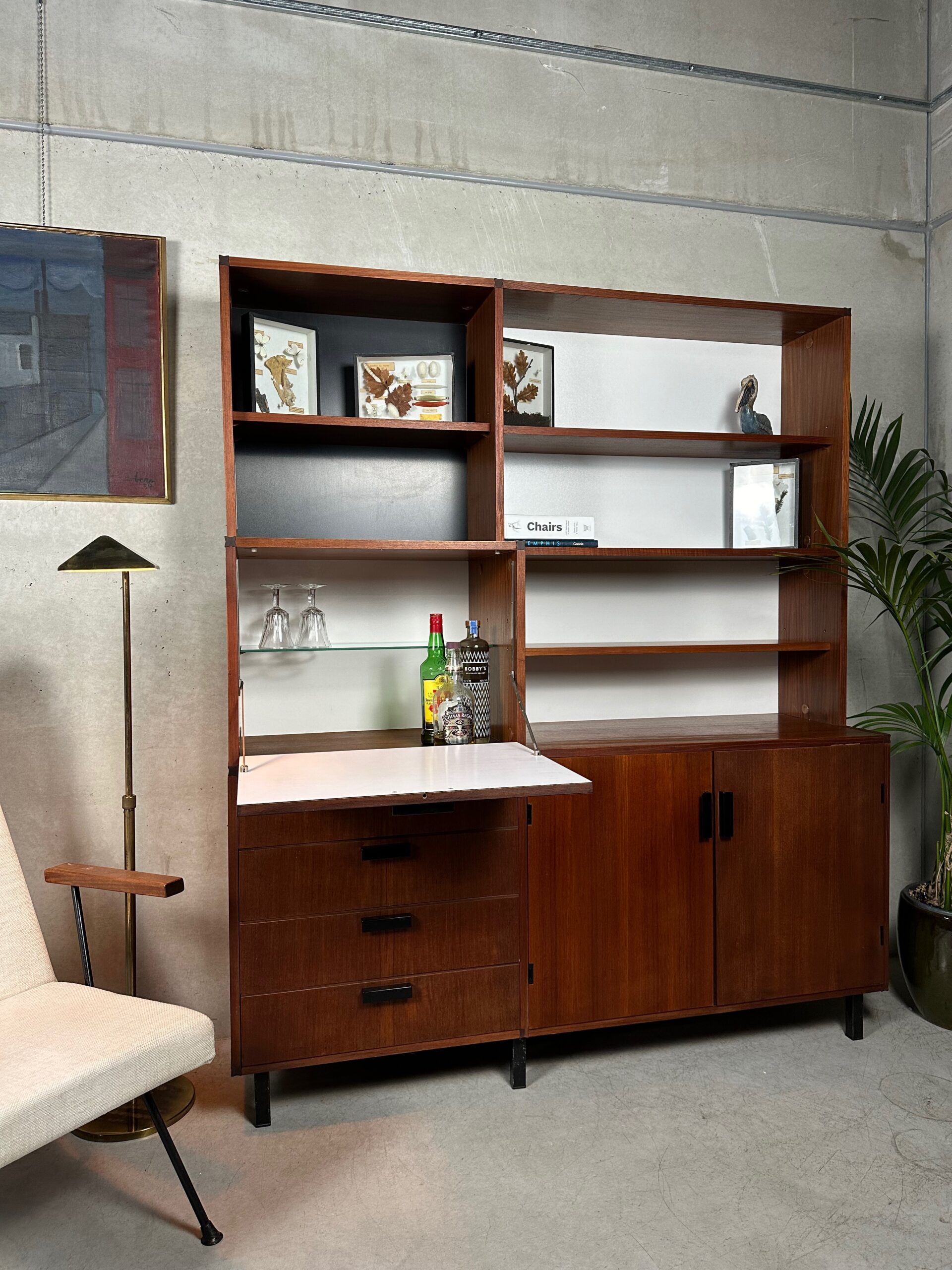 Vintage ‘made To Measure’ Wandkast – Cees Braakman – Pastoe image 7