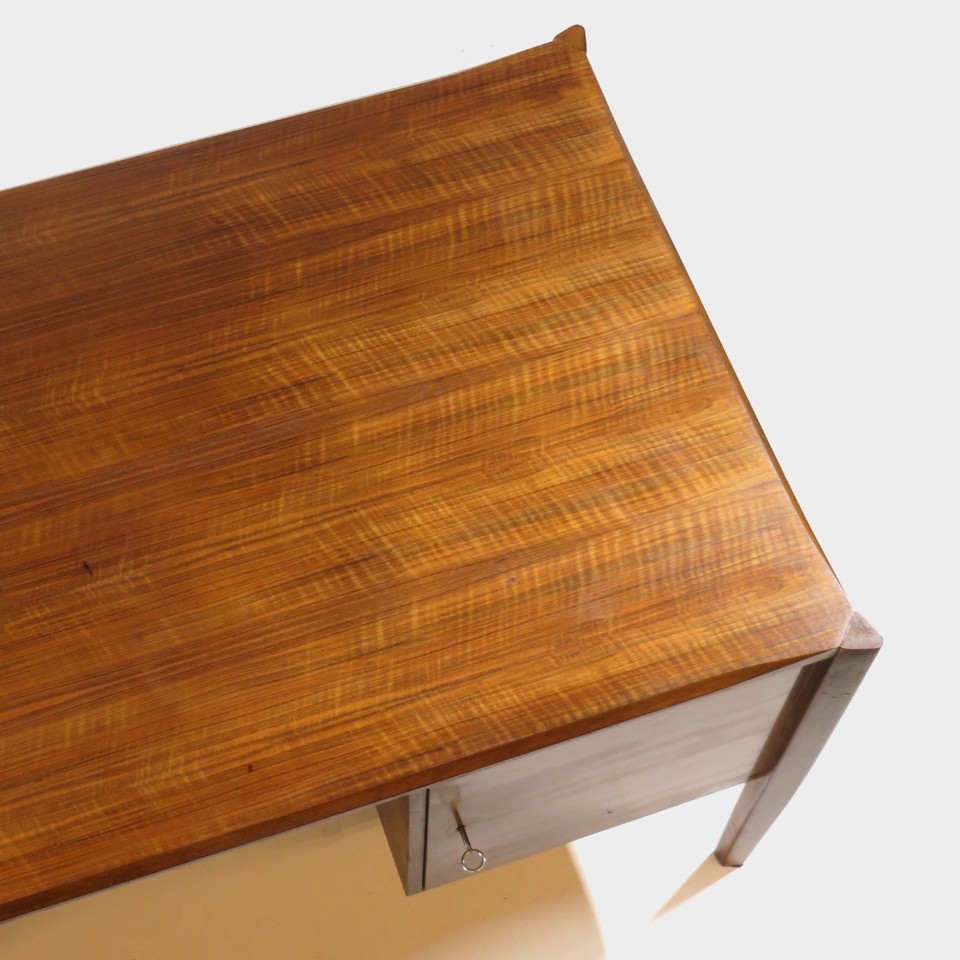 Vintage Directiebureau Van Wilhelm Renz In Walnoot, 1960S image 10