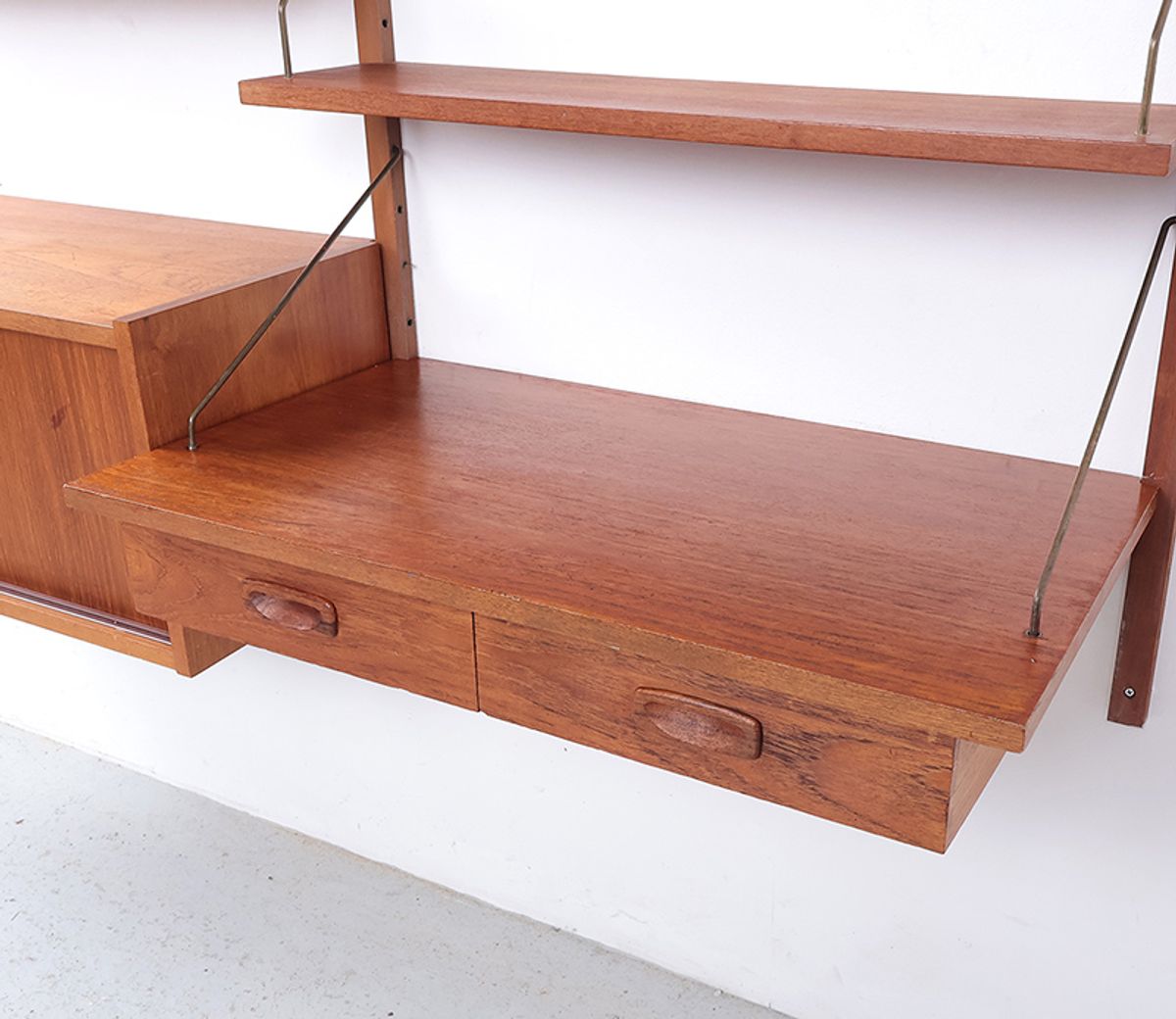 Deens Design Teak Wandsysteem, 1960s image 5