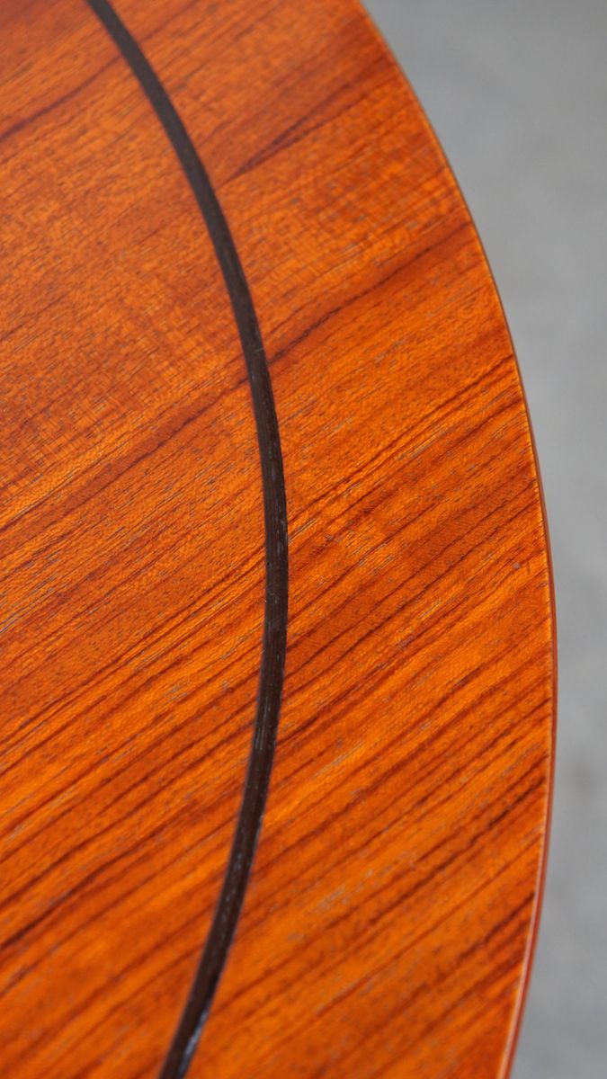 Mooie Ronde Schuitema Bijzet/salontafel Uit De Decoforma Serie In Art Deco Stijl image 9