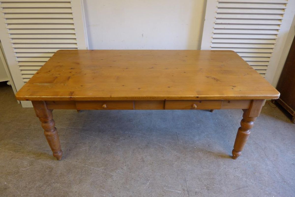 Prachtige Grenen Tafel 200 Bij 100 Cm image 5