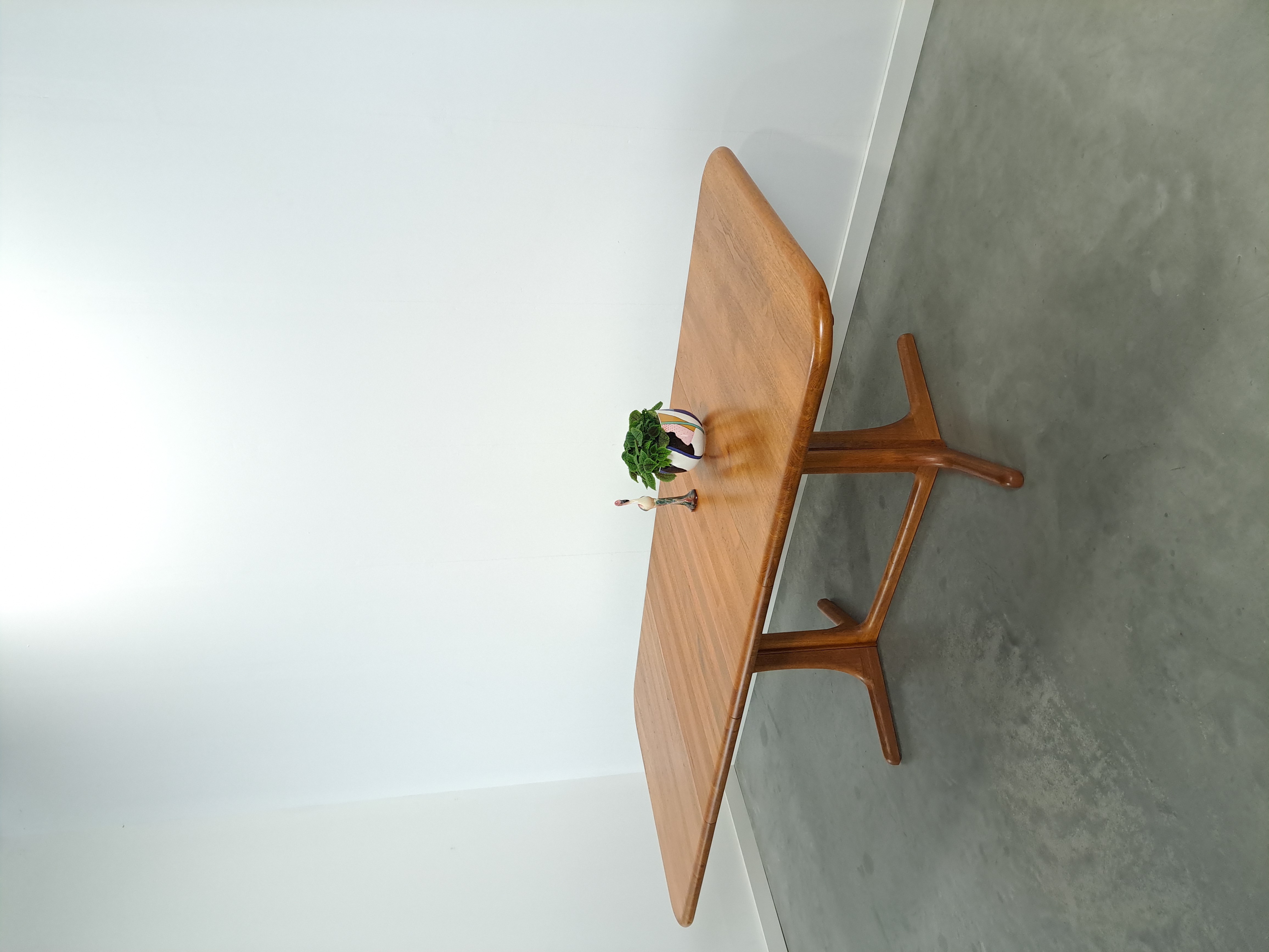 Xl Deense Uitschuifbare Teak Eettafel image 15