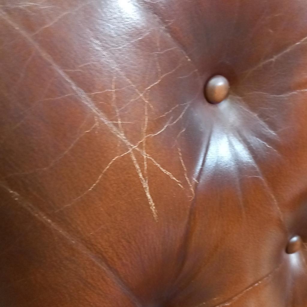 Bijzonder Stoere Vintage Bibliotheekfauteuil Met Studs image 15