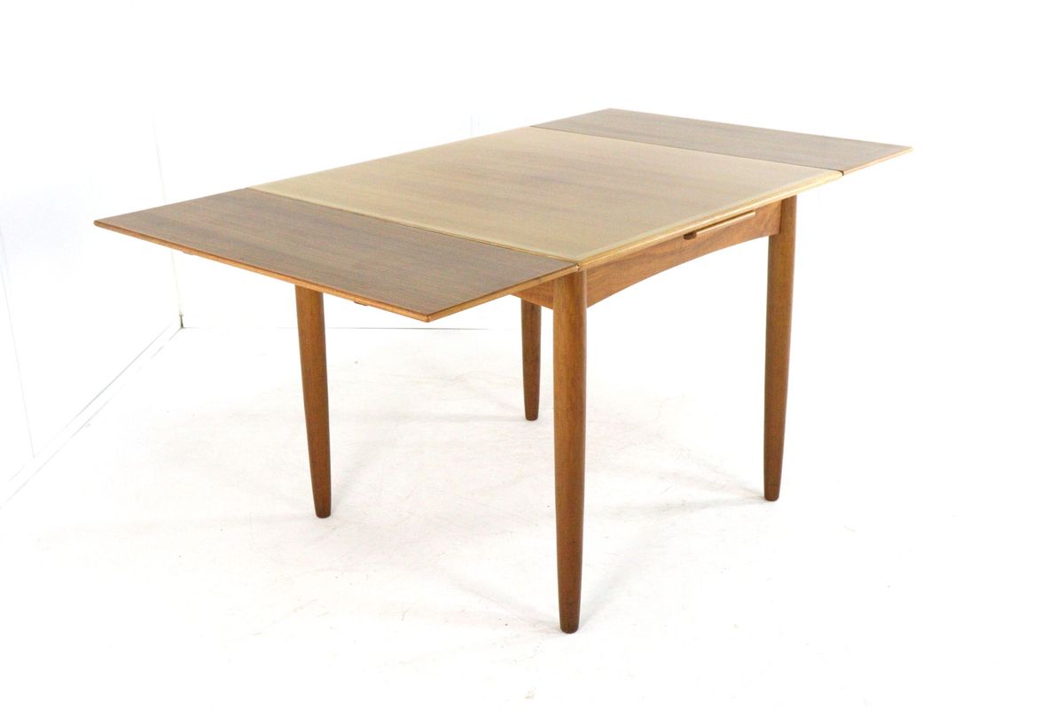 Compacte Vierkanten Verlengbare Vintage Eettafel image 16