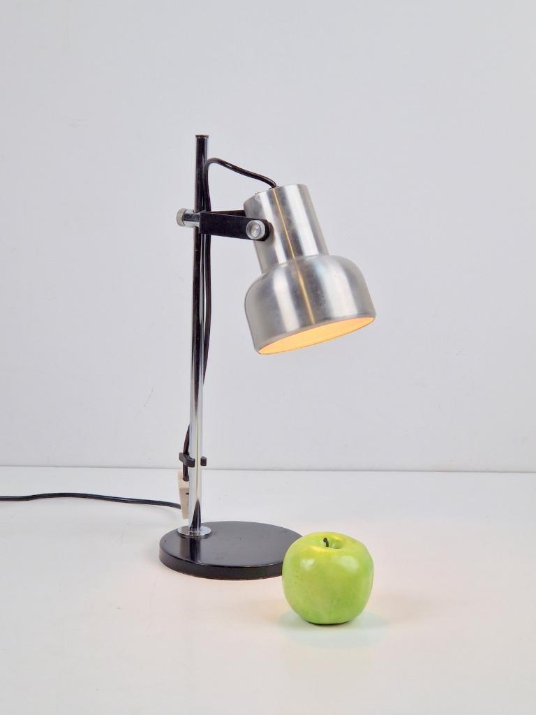 Vintage Anvia Alu Bureaulamp Hoogervorst '60 Mid Century image 2