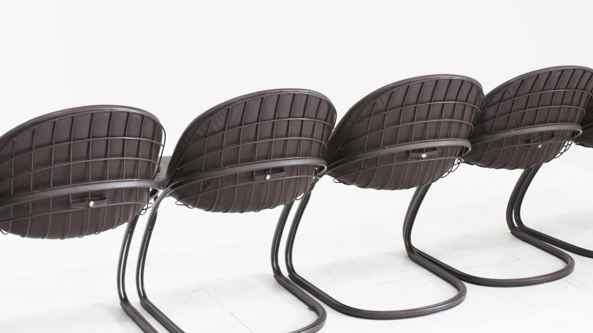 Vintage Eetkamer Stoelen Gastone Rinaldi Voor Thema Italy, Jaren 70, Set Van 6 image 11