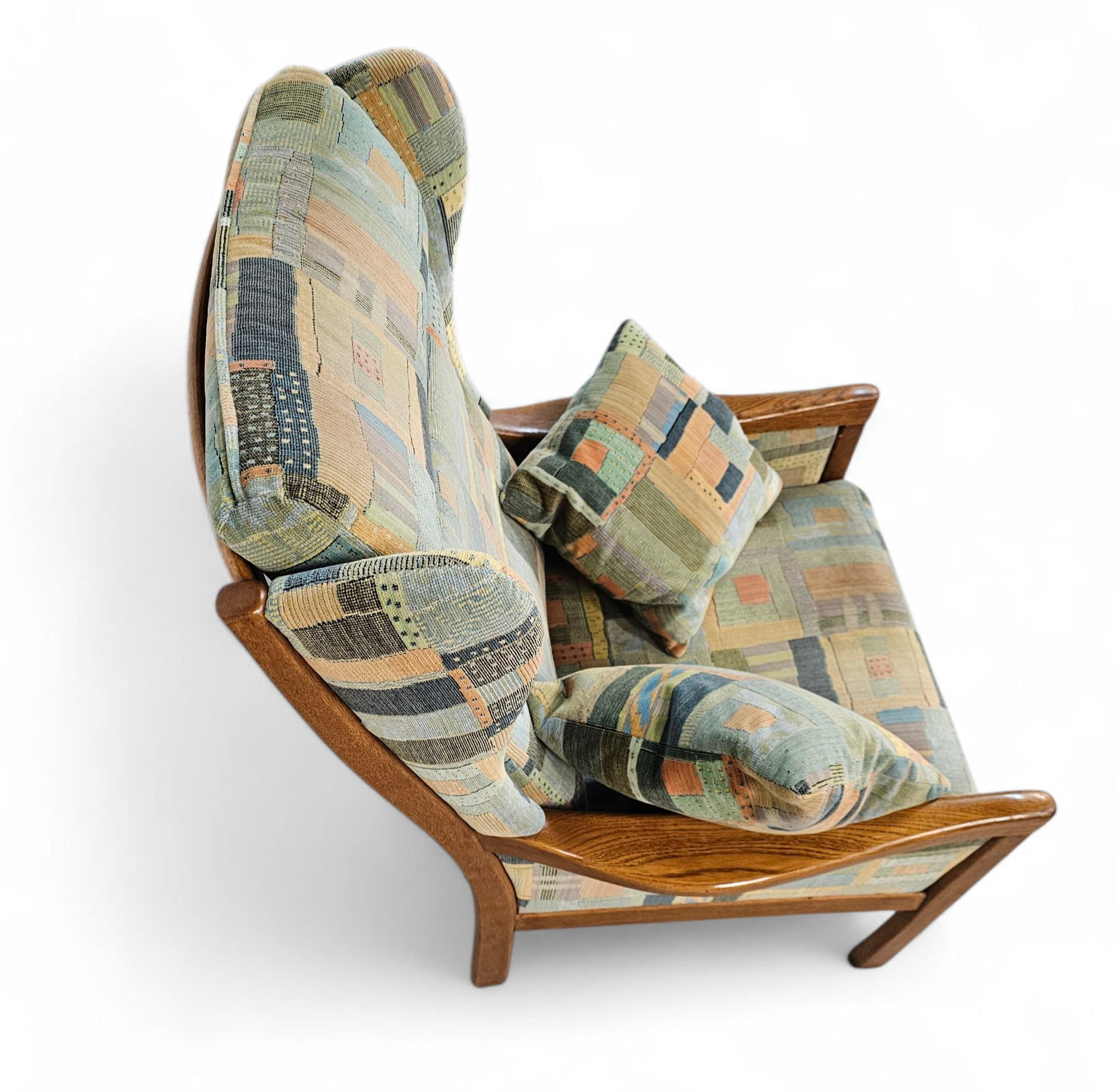 2 X Casala Wingback / Lounge / Armchair In Top Condition / 4 Small Cushions / 1960s image 18